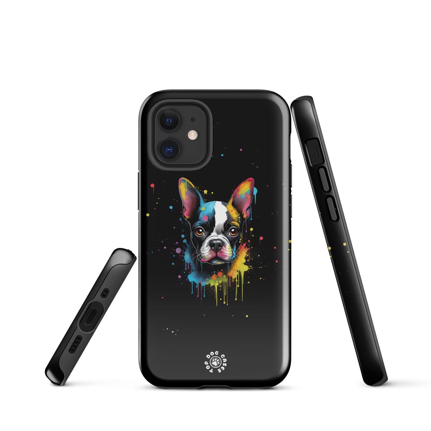 Boston Terrier - Colorful Phone Case - iPhone Case - Top Dog Cases - #BostonTerrier, #ColorfulPhoneCases, #iPhone, #iPhone11, #iphone11case, #iPhone12, #iPhone12case, #iPhone13, #iPhone13case, #iPhone13DogCase, #iPhone13Mini, #iPhone13Pro, #iPhone13ProMax, #iPhone14, #iPhone14case, #iPhone14DogCase, #iPhone14Plus, #iPhone14Pluscase, #iPhone14Pro, #iPhone14ProMax, #iPhone14ProMaxCase, #iPhone15, #iPhone15case, #iPhonecase, #iphonedogcase