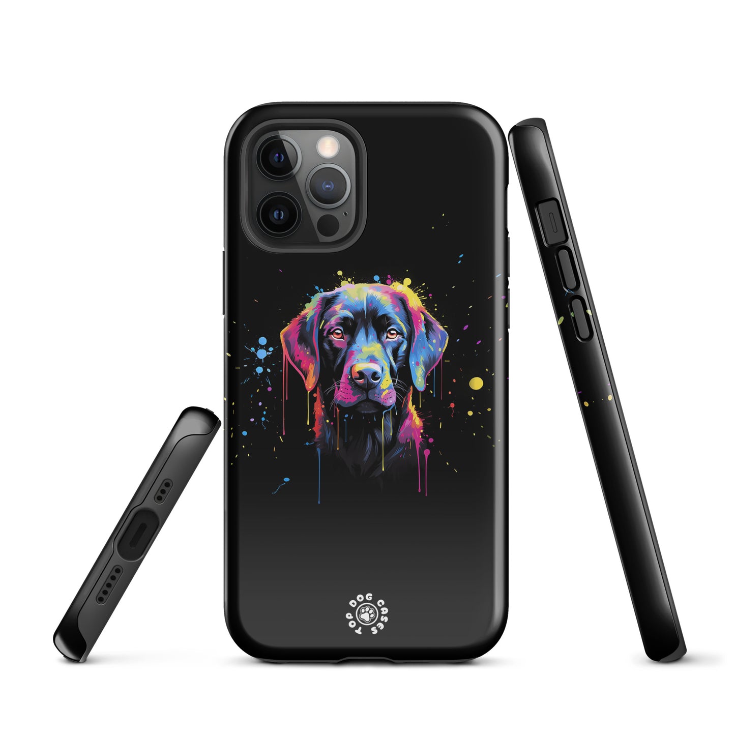 Black Labrador - Colorful Phone Case - iPhone Case - Top Dog Cases - #BlackLabrador, #ColorfulPhoneCases, #iPhone, #iPhone11, #iphone11case, #iPhone12, #iPhone12case, #iPhone13, #iPhone13case, #iPhone13DogCase, #iPhone13Mini, #iPhone13Pro, #iPhone13ProMax, #iPhone14, #iPhone14case, #iPhone14DogCase, #iPhone14Plus, #iPhone14Pluscase, #iPhone14Pro, #iPhone14ProMax, #iPhone14ProMaxCase, #iPhone15, #iPhone15case, #iPhonecase, #iphonedogcase
