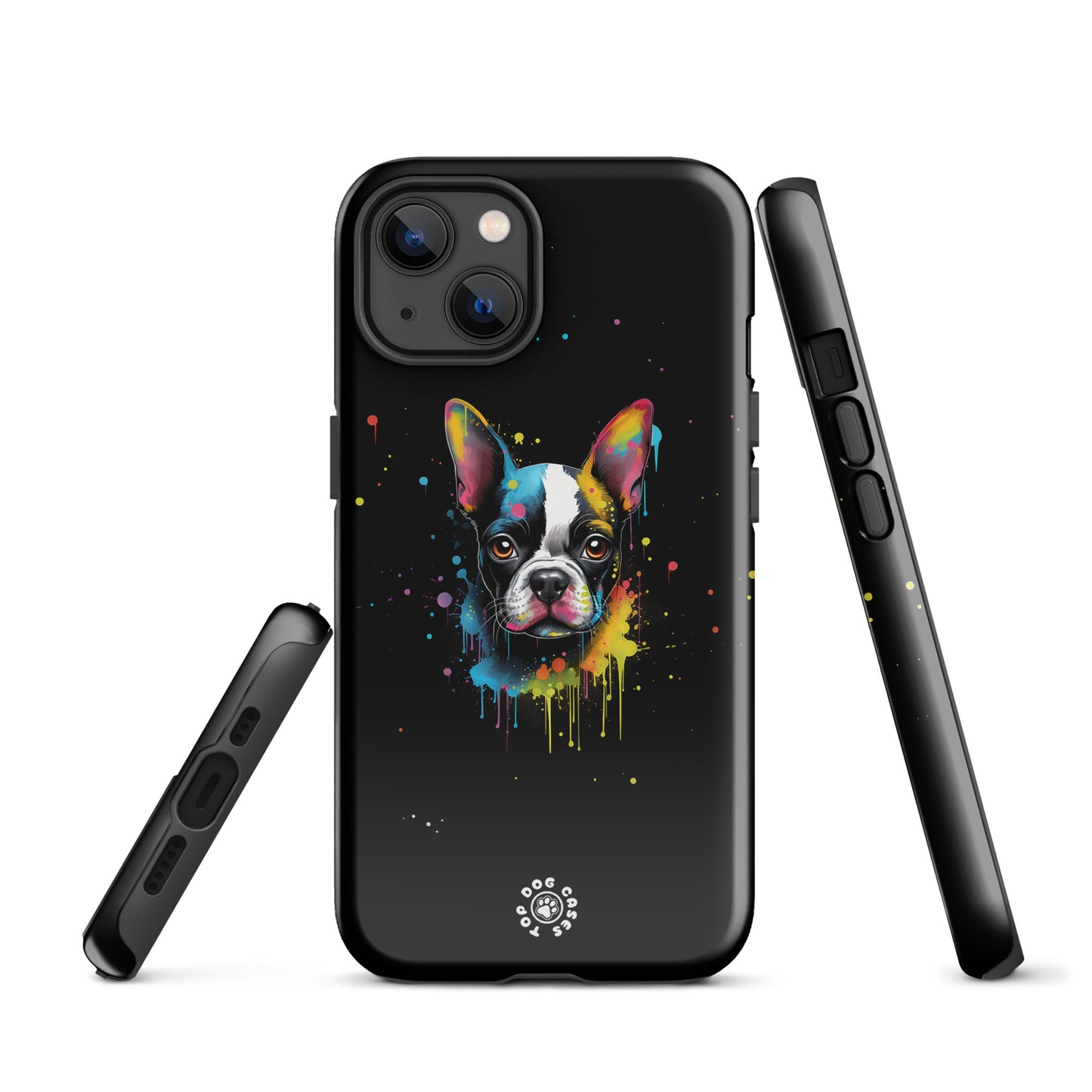 Boston Terrier - Colorful Phone Case - iPhone Case - Top Dog Cases - #BostonTerrier, #ColorfulPhoneCases, #iPhone, #iPhone11, #iphone11case, #iPhone12, #iPhone12case, #iPhone13, #iPhone13case, #iPhone13DogCase, #iPhone13Mini, #iPhone13Pro, #iPhone13ProMax, #iPhone14, #iPhone14case, #iPhone14DogCase, #iPhone14Plus, #iPhone14Pluscase, #iPhone14Pro, #iPhone14ProMax, #iPhone14ProMaxCase, #iPhone15, #iPhone15case, #iPhonecase, #iphonedogcase
