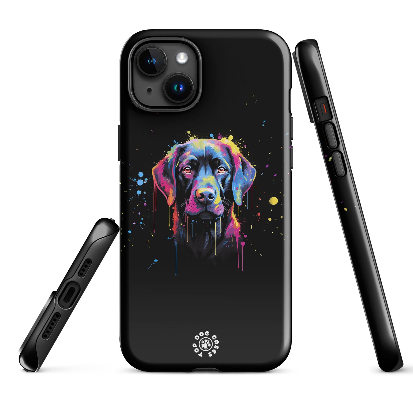 Black Labrador - Colorful Phone Case - iPhone Case - Top Dog Cases - #BlackLabrador, #ColorfulPhoneCases, #iPhone, #iPhone11, #iphone11case, #iPhone12, #iPhone12case, #iPhone13, #iPhone13case, #iPhone13DogCase, #iPhone13Mini, #iPhone13Pro, #iPhone13ProMax, #iPhone14, #iPhone14case, #iPhone14DogCase, #iPhone14Plus, #iPhone14Pluscase, #iPhone14Pro, #iPhone14ProMax, #iPhone14ProMaxCase, #iPhone15, #iPhone15case, #iPhonecase, #iphonedogcase