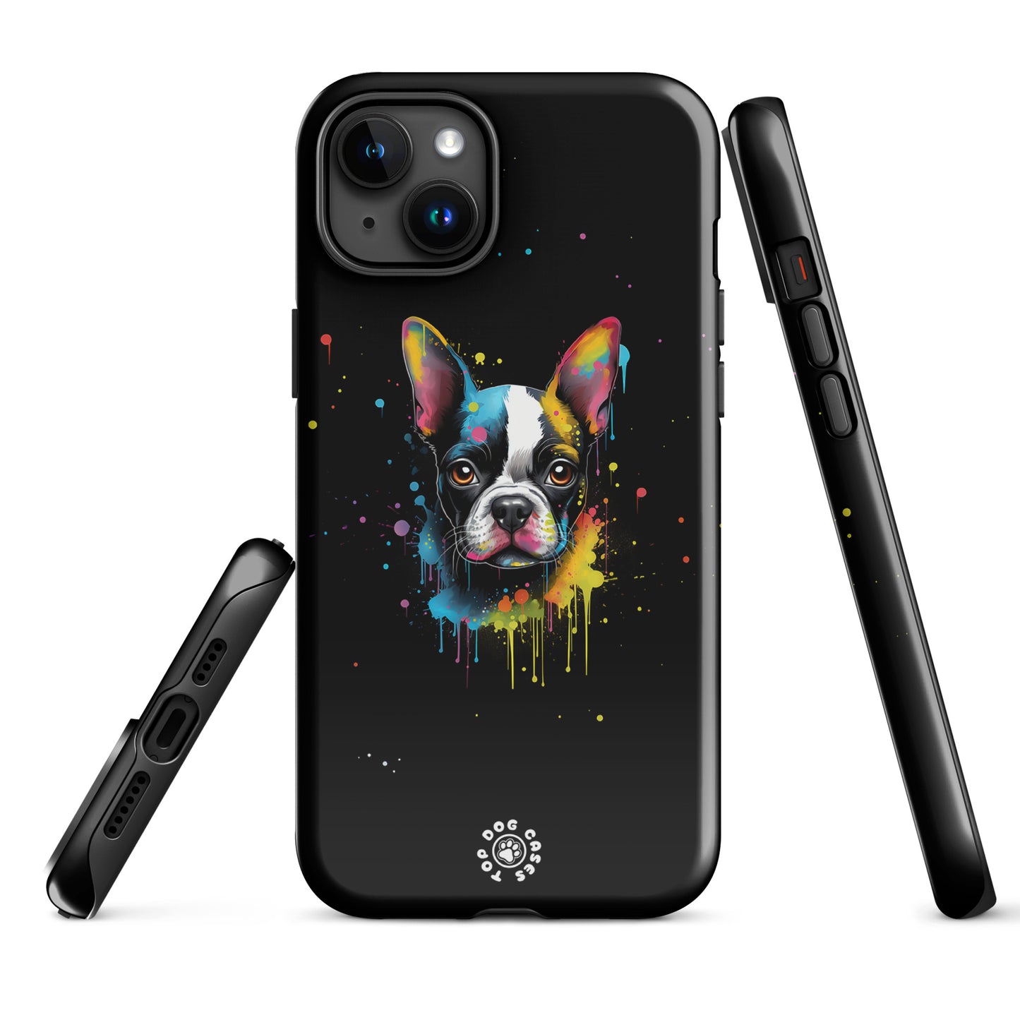 Boston Terrier - Colorful Phone Case - iPhone Case - Top Dog Cases - #BostonTerrier, #ColorfulPhoneCases, #iPhone, #iPhone11, #iphone11case, #iPhone12, #iPhone12case, #iPhone13, #iPhone13case, #iPhone13DogCase, #iPhone13Mini, #iPhone13Pro, #iPhone13ProMax, #iPhone14, #iPhone14case, #iPhone14DogCase, #iPhone14Plus, #iPhone14Pluscase, #iPhone14Pro, #iPhone14ProMax, #iPhone14ProMaxCase, #iPhone15, #iPhone15case, #iPhonecase, #iphonedogcase