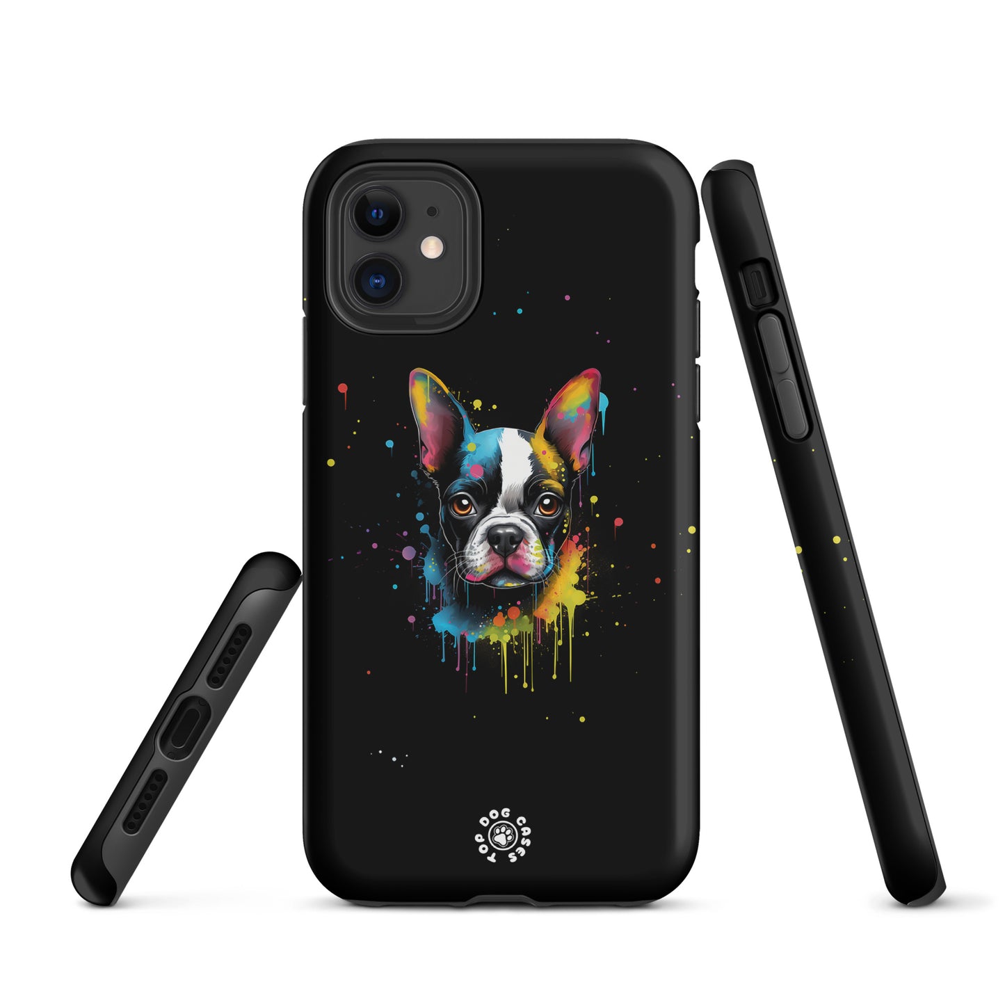 Boston Terrier - Colorful Phone Case - iPhone Case - Top Dog Cases - #BostonTerrier, #ColorfulPhoneCases, #iPhone, #iPhone11, #iphone11case, #iPhone12, #iPhone12case, #iPhone13, #iPhone13case, #iPhone13DogCase, #iPhone13Mini, #iPhone13Pro, #iPhone13ProMax, #iPhone14, #iPhone14case, #iPhone14DogCase, #iPhone14Plus, #iPhone14Pluscase, #iPhone14Pro, #iPhone14ProMax, #iPhone14ProMaxCase, #iPhone15, #iPhone15case, #iPhonecase, #iphonedogcase