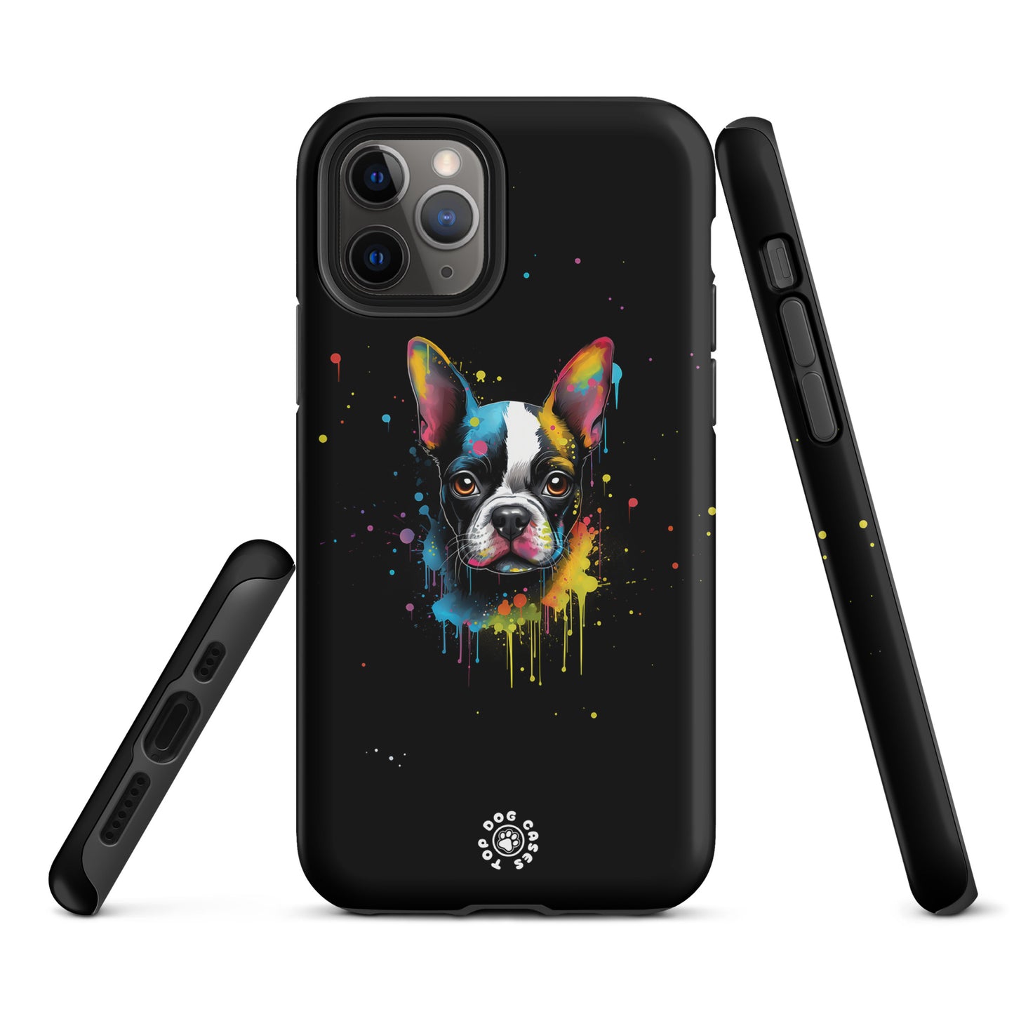 Boston Terrier - Colorful Phone Case - iPhone Case - Top Dog Cases - #BostonTerrier, #ColorfulPhoneCases, #iPhone, #iPhone11, #iphone11case, #iPhone12, #iPhone12case, #iPhone13, #iPhone13case, #iPhone13DogCase, #iPhone13Mini, #iPhone13Pro, #iPhone13ProMax, #iPhone14, #iPhone14case, #iPhone14DogCase, #iPhone14Plus, #iPhone14Pluscase, #iPhone14Pro, #iPhone14ProMax, #iPhone14ProMaxCase, #iPhone15, #iPhone15case, #iPhonecase, #iphonedogcase