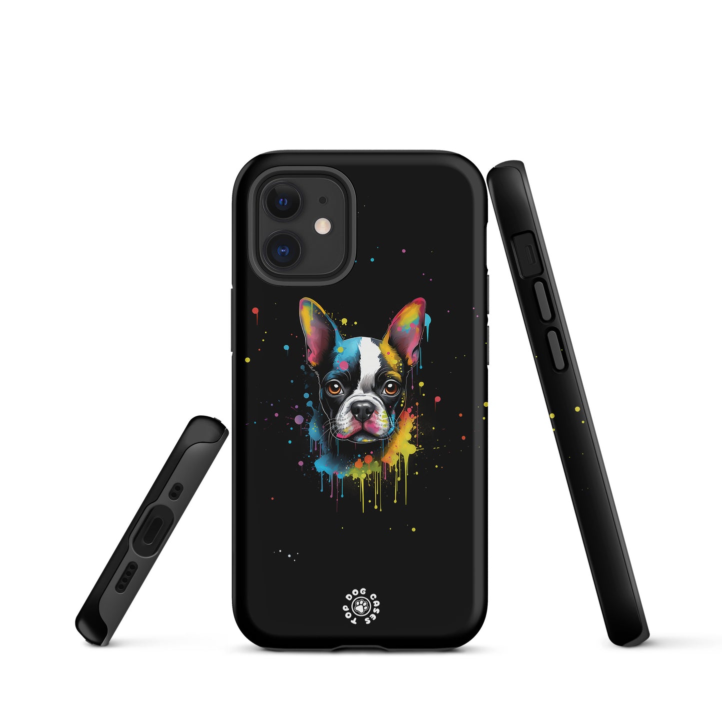 Boston Terrier - Colorful Phone Case - iPhone Case - Top Dog Cases - #BostonTerrier, #ColorfulPhoneCases, #iPhone, #iPhone11, #iphone11case, #iPhone12, #iPhone12case, #iPhone13, #iPhone13case, #iPhone13DogCase, #iPhone13Mini, #iPhone13Pro, #iPhone13ProMax, #iPhone14, #iPhone14case, #iPhone14DogCase, #iPhone14Plus, #iPhone14Pluscase, #iPhone14Pro, #iPhone14ProMax, #iPhone14ProMaxCase, #iPhone15, #iPhone15case, #iPhonecase, #iphonedogcase