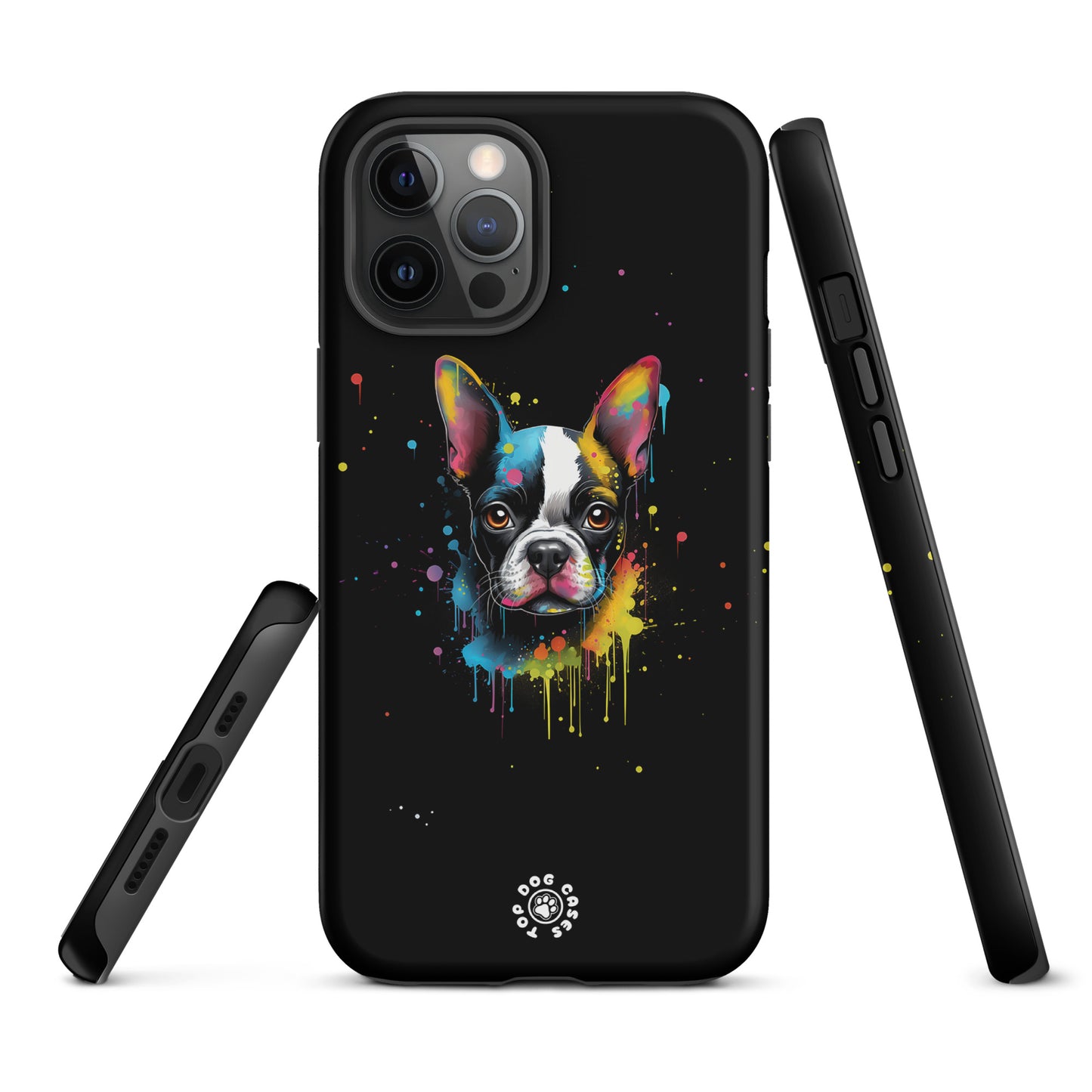 Boston Terrier - Colorful Phone Case - iPhone Case - Top Dog Cases - #BostonTerrier, #ColorfulPhoneCases, #iPhone, #iPhone11, #iphone11case, #iPhone12, #iPhone12case, #iPhone13, #iPhone13case, #iPhone13DogCase, #iPhone13Mini, #iPhone13Pro, #iPhone13ProMax, #iPhone14, #iPhone14case, #iPhone14DogCase, #iPhone14Plus, #iPhone14Pluscase, #iPhone14Pro, #iPhone14ProMax, #iPhone14ProMaxCase, #iPhone15, #iPhone15case, #iPhonecase, #iphonedogcase