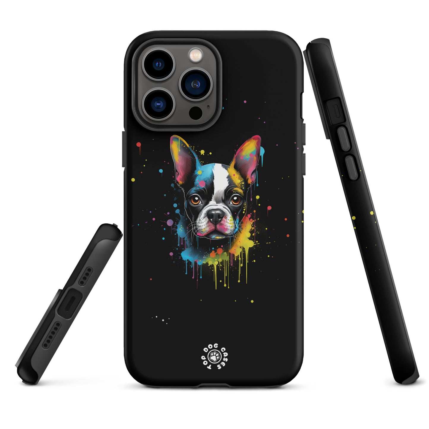 Boston Terrier - Colorful Phone Case - iPhone Case - Top Dog Cases - #BostonTerrier, #ColorfulPhoneCases, #iPhone, #iPhone11, #iphone11case, #iPhone12, #iPhone12case, #iPhone13, #iPhone13case, #iPhone13DogCase, #iPhone13Mini, #iPhone13Pro, #iPhone13ProMax, #iPhone14, #iPhone14case, #iPhone14DogCase, #iPhone14Plus, #iPhone14Pluscase, #iPhone14Pro, #iPhone14ProMax, #iPhone14ProMaxCase, #iPhone15, #iPhone15case, #iPhonecase, #iphonedogcase