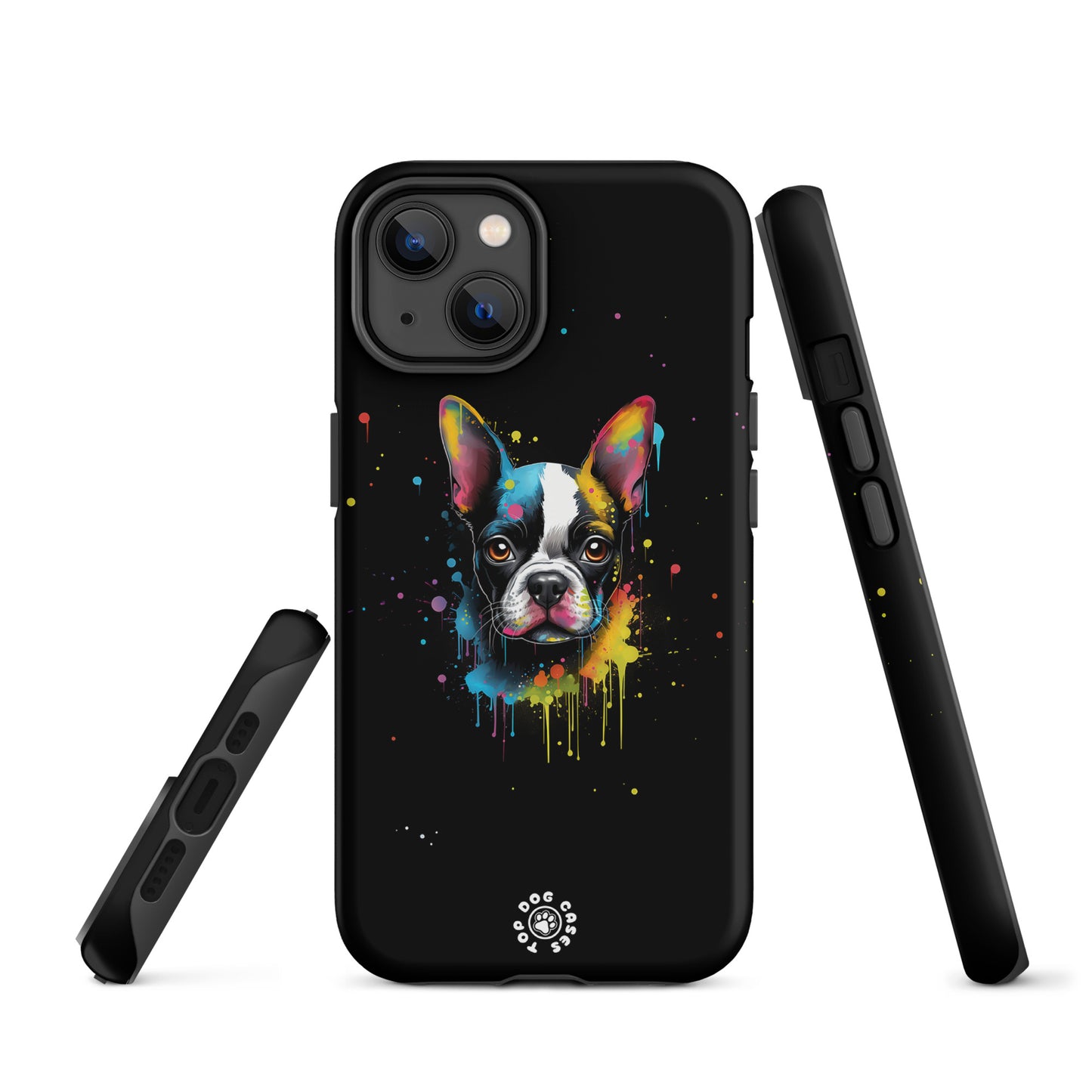 Boston Terrier - Colorful Phone Case - iPhone Case - Top Dog Cases - #BostonTerrier, #ColorfulPhoneCases, #iPhone, #iPhone11, #iphone11case, #iPhone12, #iPhone12case, #iPhone13, #iPhone13case, #iPhone13DogCase, #iPhone13Mini, #iPhone13Pro, #iPhone13ProMax, #iPhone14, #iPhone14case, #iPhone14DogCase, #iPhone14Plus, #iPhone14Pluscase, #iPhone14Pro, #iPhone14ProMax, #iPhone14ProMaxCase, #iPhone15, #iPhone15case, #iPhonecase, #iphonedogcase