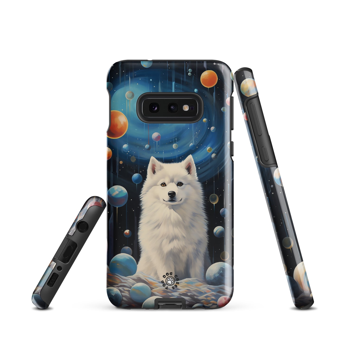 White Siberian Husky - Samsung Phone Case - Aesthetic Phone Cases