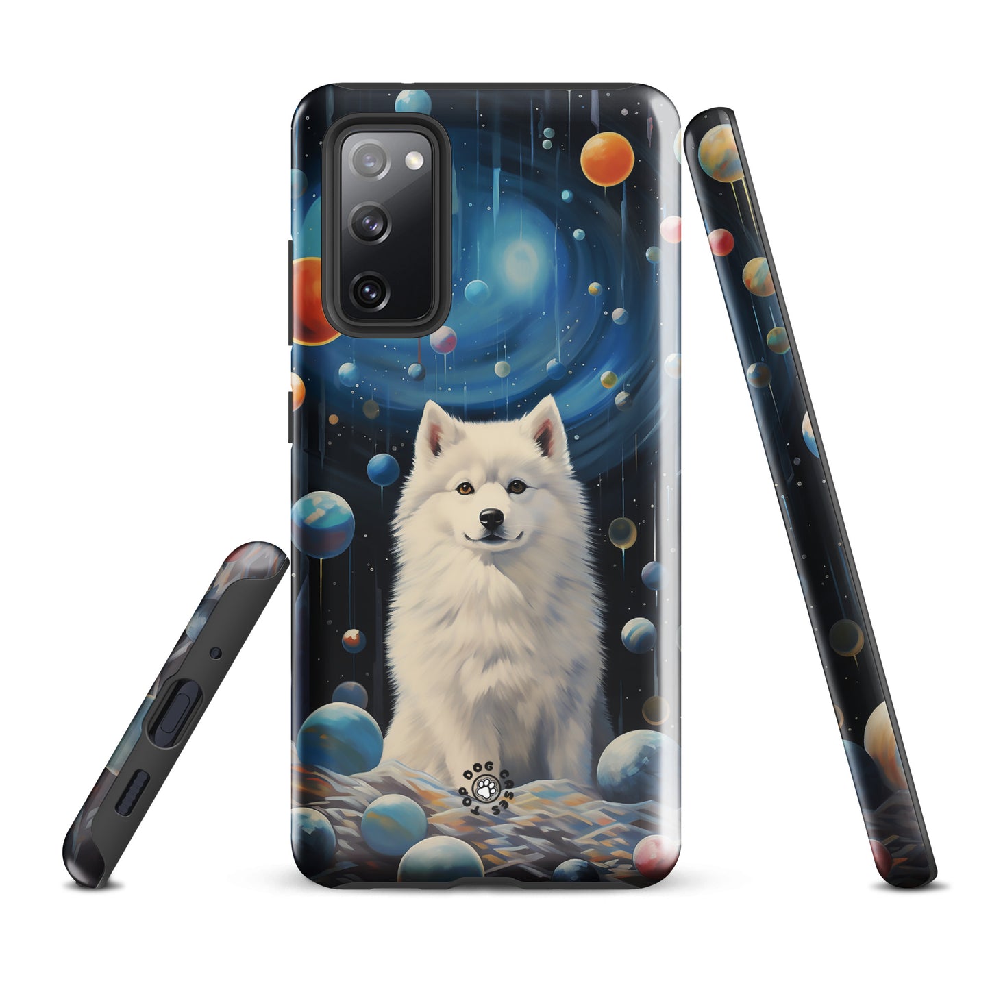 White Siberian Husky - Samsung Phone Case - Aesthetic Phone Cases