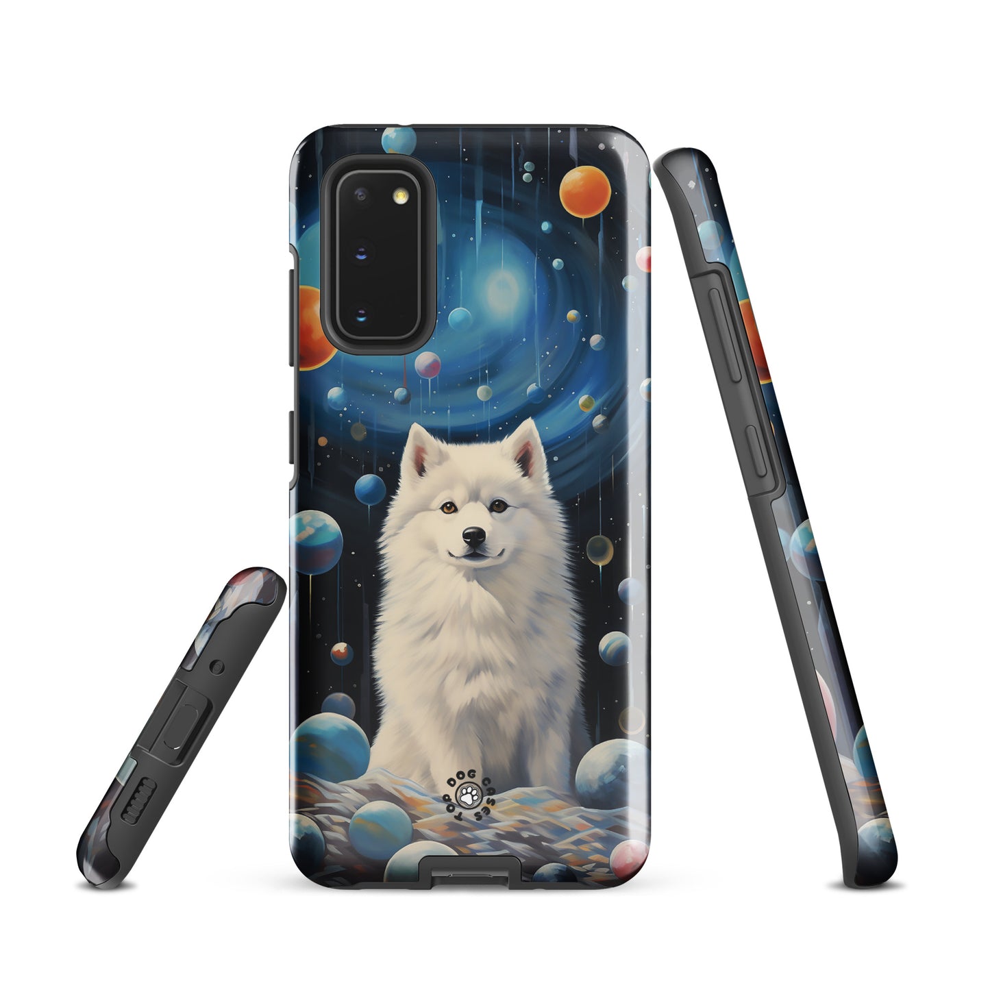 White Siberian Husky - Samsung Phone Case - Aesthetic Phone Cases