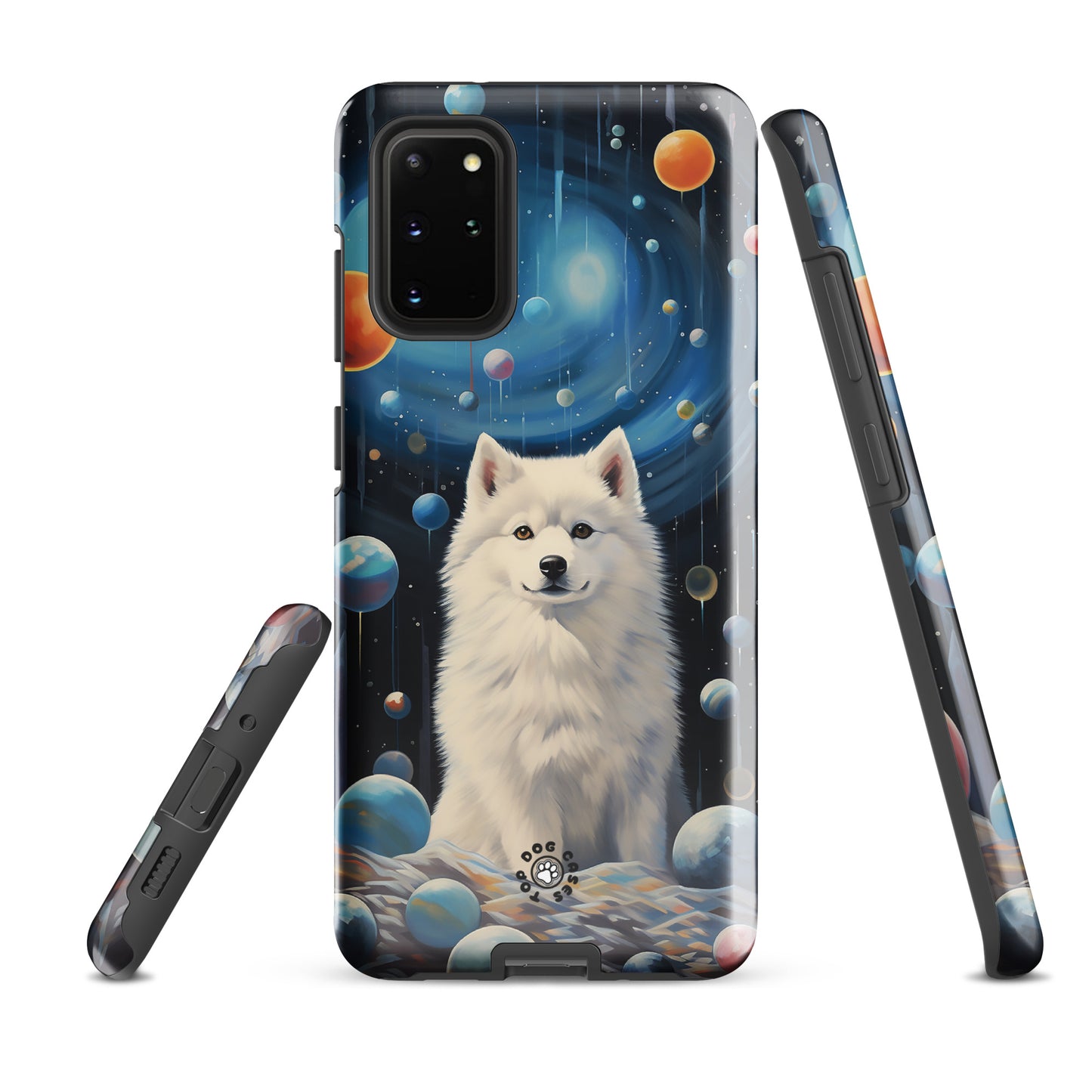 White Siberian Husky - Samsung Phone Case - Aesthetic Phone Cases