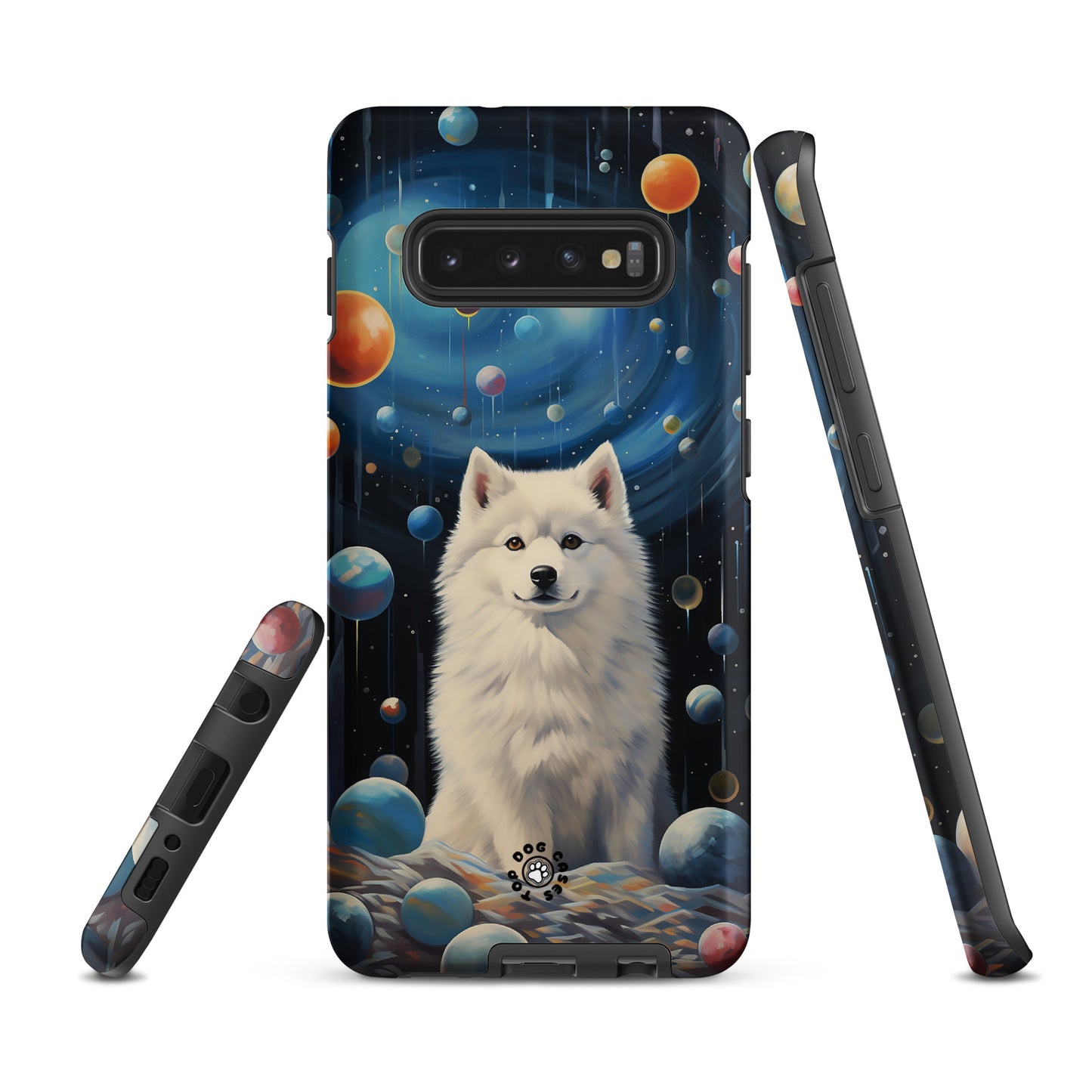 White Siberian Husky - Samsung Phone Case - Aesthetic Phone Cases
