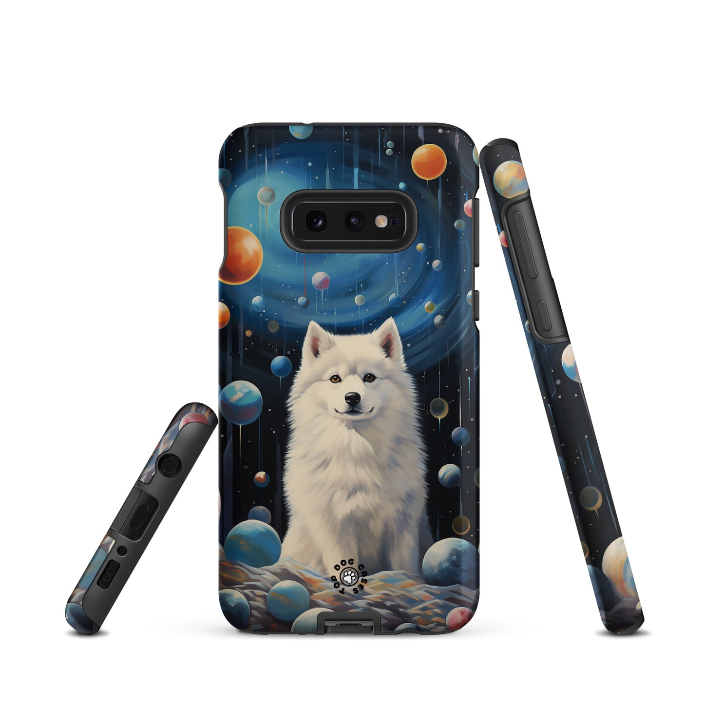 White Siberian Husky - Samsung Phone Case - Aesthetic Phone Cases