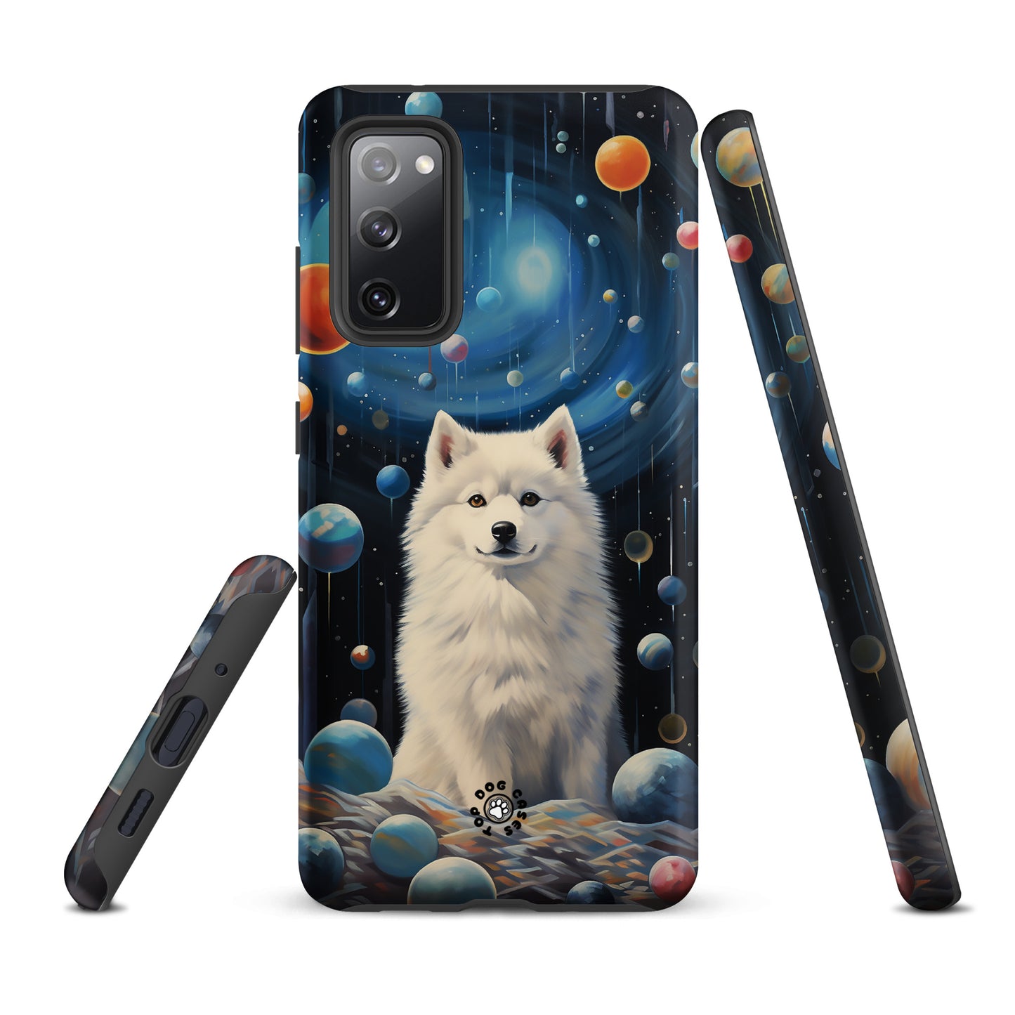 White Siberian Husky - Samsung Phone Case - Aesthetic Phone Cases