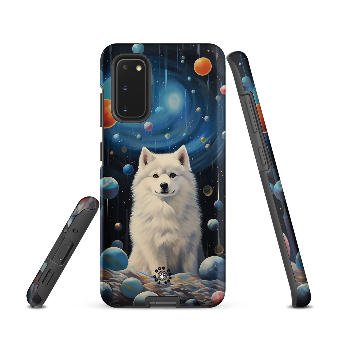 White Siberian Husky - Samsung Phone Case - Aesthetic Phone Cases