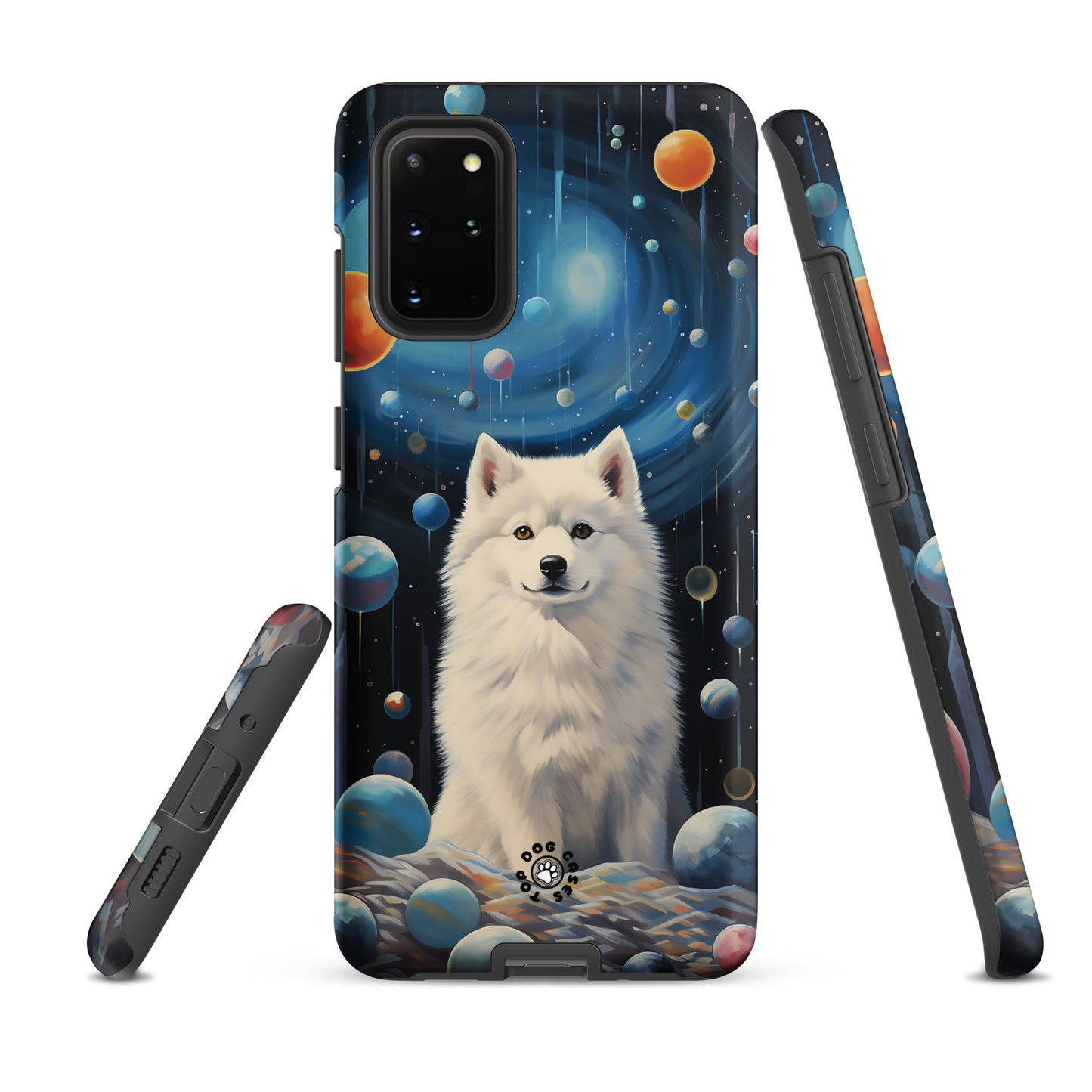 White Siberian Husky - Samsung Phone Case - Aesthetic Phone Cases
