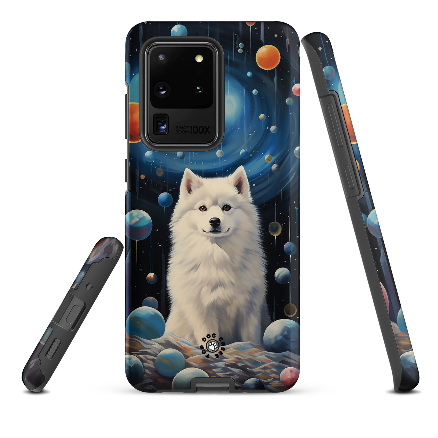White Siberian Husky - Samsung Phone Case - Aesthetic Phone Cases