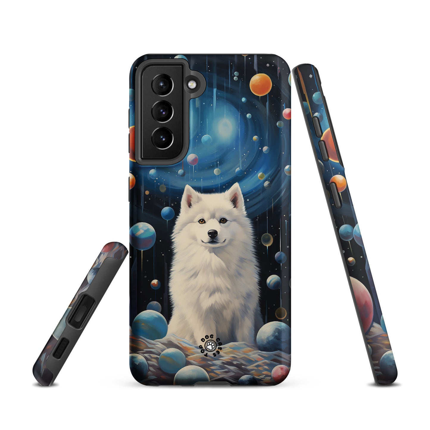 White Siberian Husky - Samsung Phone Case - Aesthetic Phone Cases