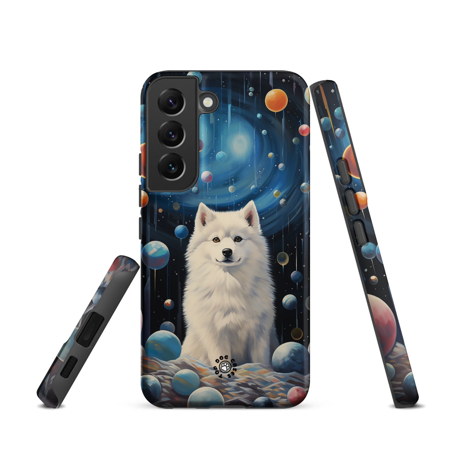 White Siberian Husky - Samsung Phone Case - Aesthetic Phone Cases