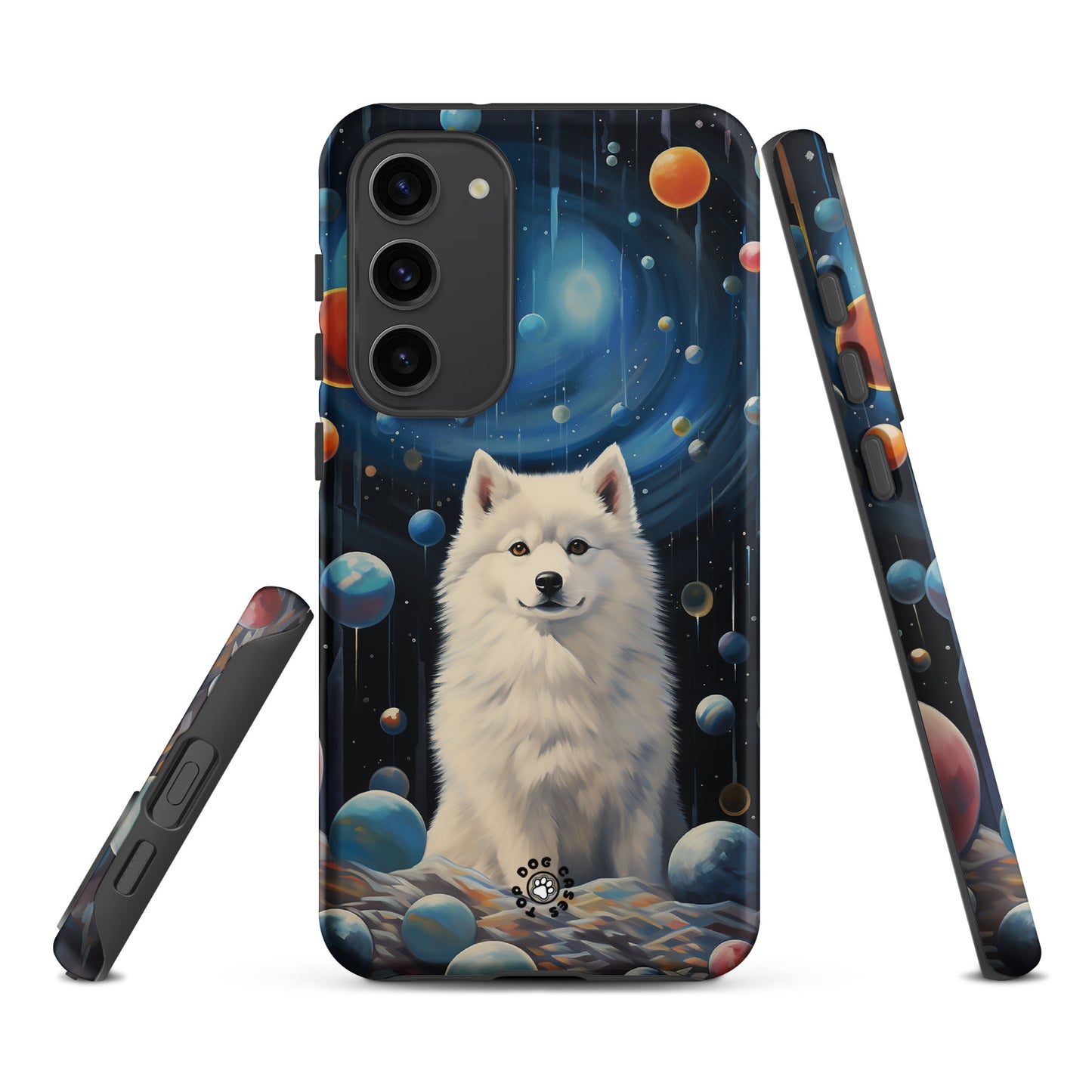 White Siberian Husky - Samsung Phone Case - Aesthetic Phone Cases