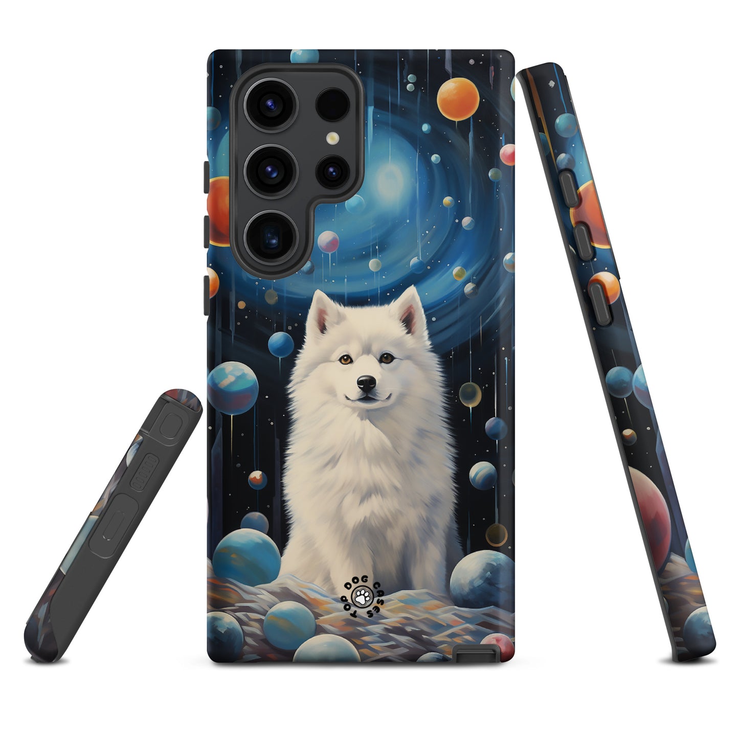 White Siberian Husky - Samsung Phone Case - Aesthetic Phone Cases