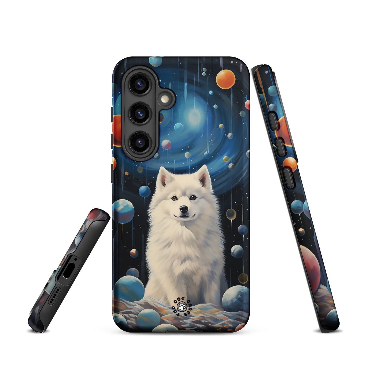 White Siberian Husky - Samsung Phone Case - Aesthetic Phone Cases