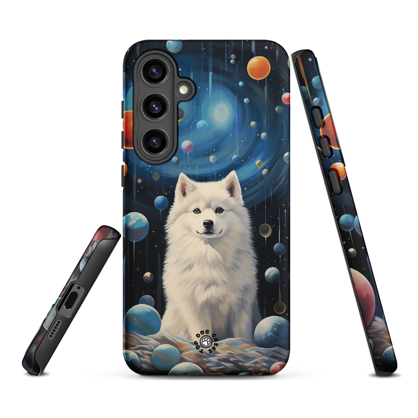 White Siberian Husky - Samsung Phone Case - Aesthetic Phone Cases