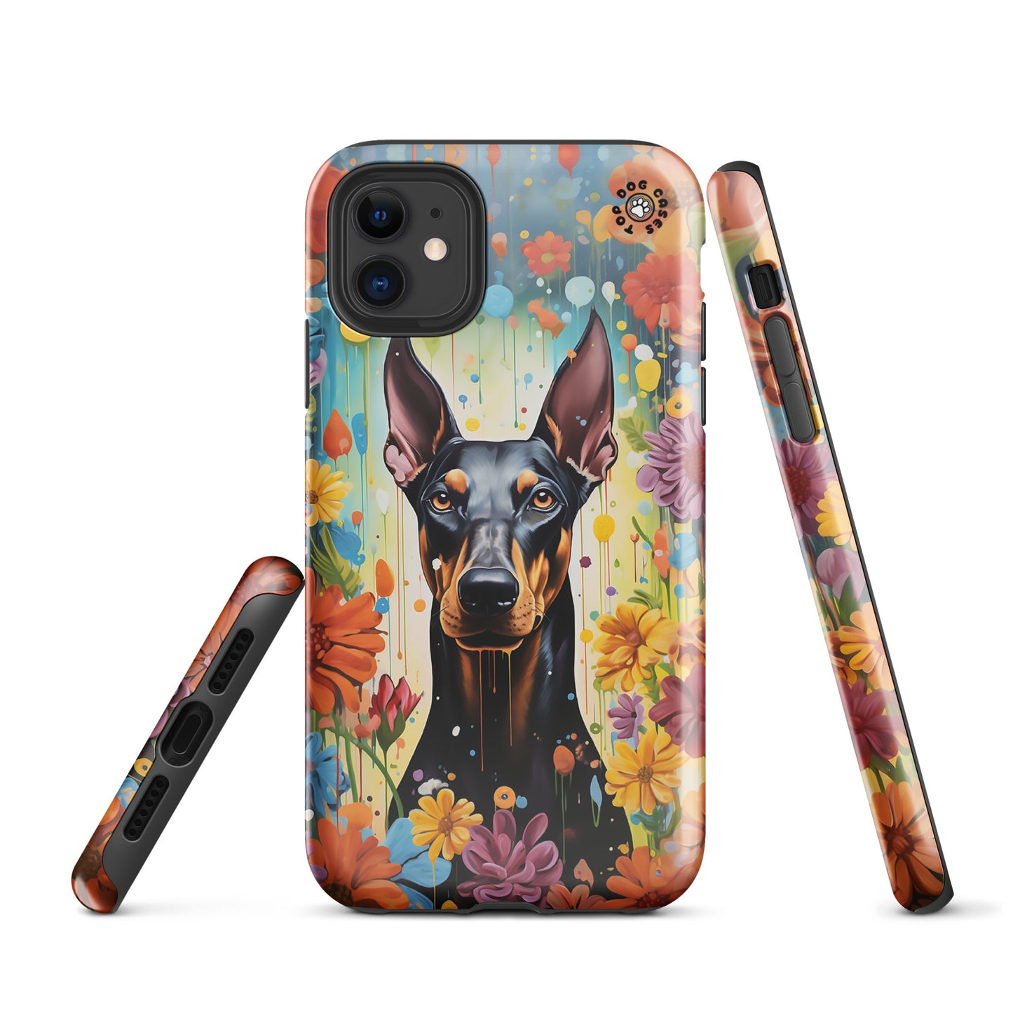 Doberman - iPhone Case - Aesthetic Phone Cases - Top Dog Cases - #CuteDog, #CuteDogs, #Doberman, #Flowers, #iPhone, #iPhone11, #iphone11case, #iPhone12, #iPhone12case, #iPhone13, #iPhone13case, #iPhone13DogCase, #iPhone13Mini, #iPhone13Pro, #iPhone13ProMax, #iPhone14, #iPhone14case, #iPhone14DogCase, #iPhone14Plus, #iPhone14Pluscase, #iPhone14Pro, #iPhone14ProMax, #iPhone14ProMaxCase, #iPhone15, #iPhone15case, #iPhoneCase, #iPhoneDogCase, DogsandFlowers