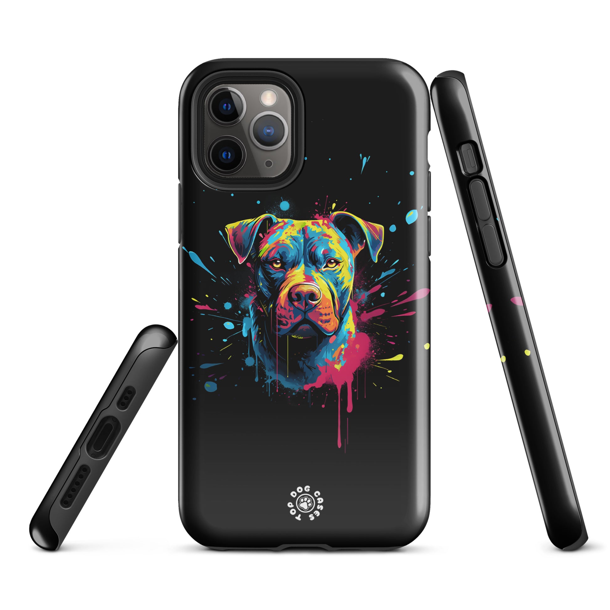 Pit Bull - Colorful Phone Case - iPhone Case - Top Dog Cases - #ColorfulPhoneCases, #iPhone, #iPhone11, #iphone11case, #iPhone12, #iPhone12case, #iPhone13, #iPhone13case, #iPhone13DogCase, #iPhone13Mini, #iPhone13Pro, #iPhone13ProMax, #iPhone14, #iPhone14case, #iPhone14DogCase, #iPhone14Plus, #iPhone14Pluscase, #iPhone14Pro, #iPhone14ProMax, #iPhone14ProMaxCase, #iPhone15, #iPhone15case, #iPhonecase, #iphonedogcase, #Pit Bull