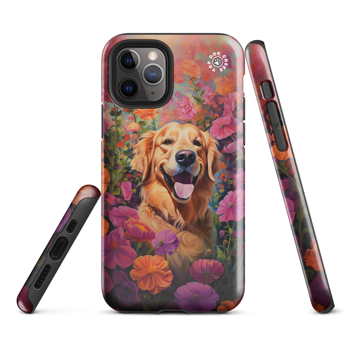 Happy Golden Retriever - iPhone Case - Aesthetic Phone Cases - Top Dog Cases - #CuteDog, #CuteDogs, #DogsAndFlowers, #Golden Retriever, #GoldenRetrieverCase, #HappyDog, #iPhone, #iPhone11, #iphone11case, #iPhone12, #iPhone12case, #iPhone13, #iPhone13case, #iPhone13DogCase, #iPhone13Mini, #iPhone13Pro, #iPhone13ProMax, #iPhone14, #iPhone14case, #iPhone14DogCase, #iPhone14Plus, #iPhone14Pluscase, #iPhone14Pro, #iPhone14ProMax, #iPhone14ProMaxCase, #iPhone15, #iPhone15case, #iPhonecase, #iphonedogcase