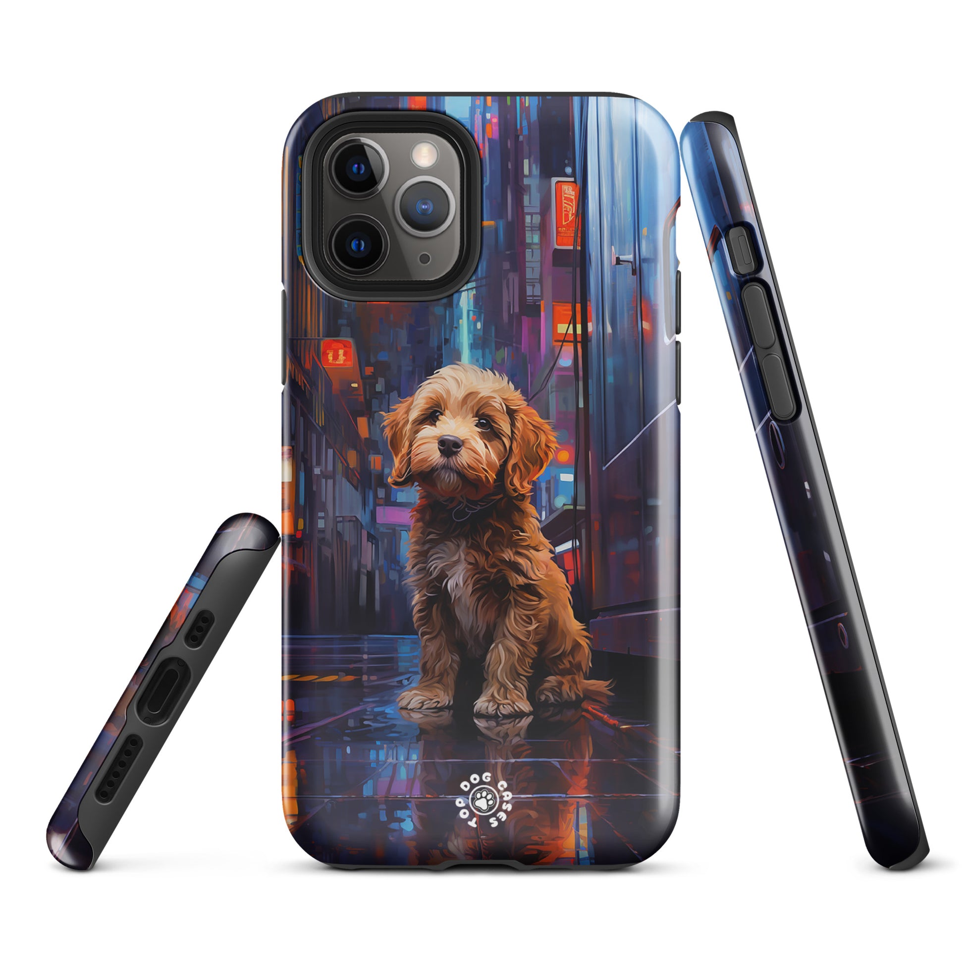 Goldendoodle in the City - iPhone Case - Cute Phone Cases - Top Dog Cases - #CuteDog, #CuteDogs, #Goldendoodle, #iPhone, #iPhone11, #iphone11case, #iPhone12, #iPhone12case, #iPhone13, #iPhone13case, #iPhone13DogCase, #iPhone13Mini, #iPhone13Pro, #iPhone13ProMax, #iPhone14, #iPhone14case, #iPhone14DogCase, #iPhone14Plus, #iPhone14Pluscase, #iPhone14Pro, #iPhone14ProMax, #iPhone14ProMaxCase, #iPhone15, #iPhone15case, #iPhonecase, #iphonedogcase, #MiniGoldendoodle, #MiniGoldendoodleCase