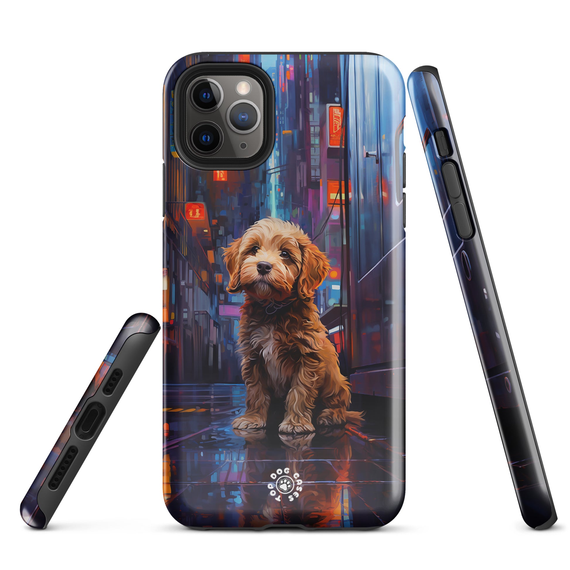 Goldendoodle in the City - iPhone Case - Cute Phone Cases - Top Dog Cases - #CuteDog, #CuteDogs, #Goldendoodle, #iPhone, #iPhone11, #iphone11case, #iPhone12, #iPhone12case, #iPhone13, #iPhone13case, #iPhone13DogCase, #iPhone13Mini, #iPhone13Pro, #iPhone13ProMax, #iPhone14, #iPhone14case, #iPhone14DogCase, #iPhone14Plus, #iPhone14Pluscase, #iPhone14Pro, #iPhone14ProMax, #iPhone14ProMaxCase, #iPhone15, #iPhone15case, #iPhonecase, #iphonedogcase, #MiniGoldendoodle, #MiniGoldendoodleCase