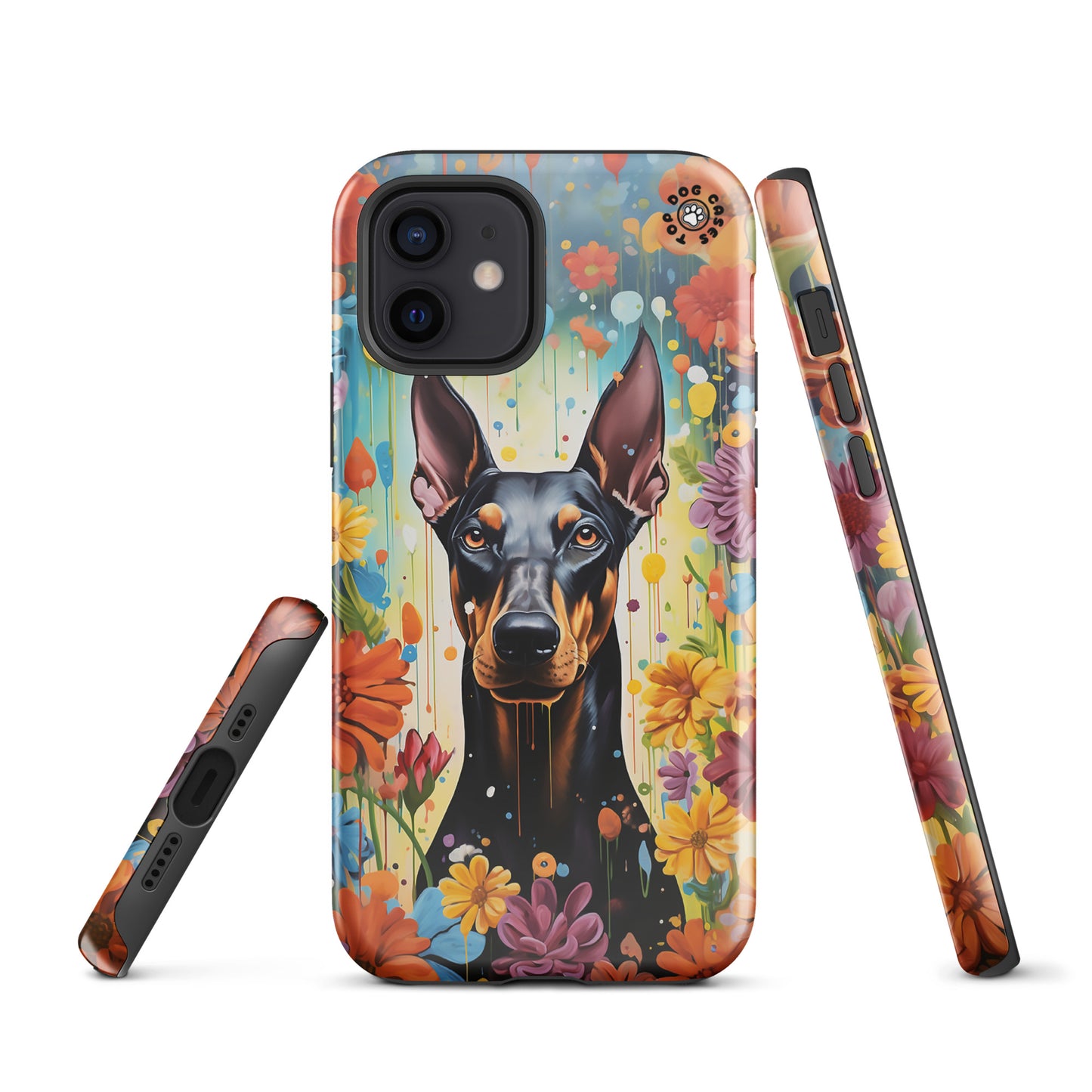 Doberman - iPhone Case - Aesthetic Phone Cases