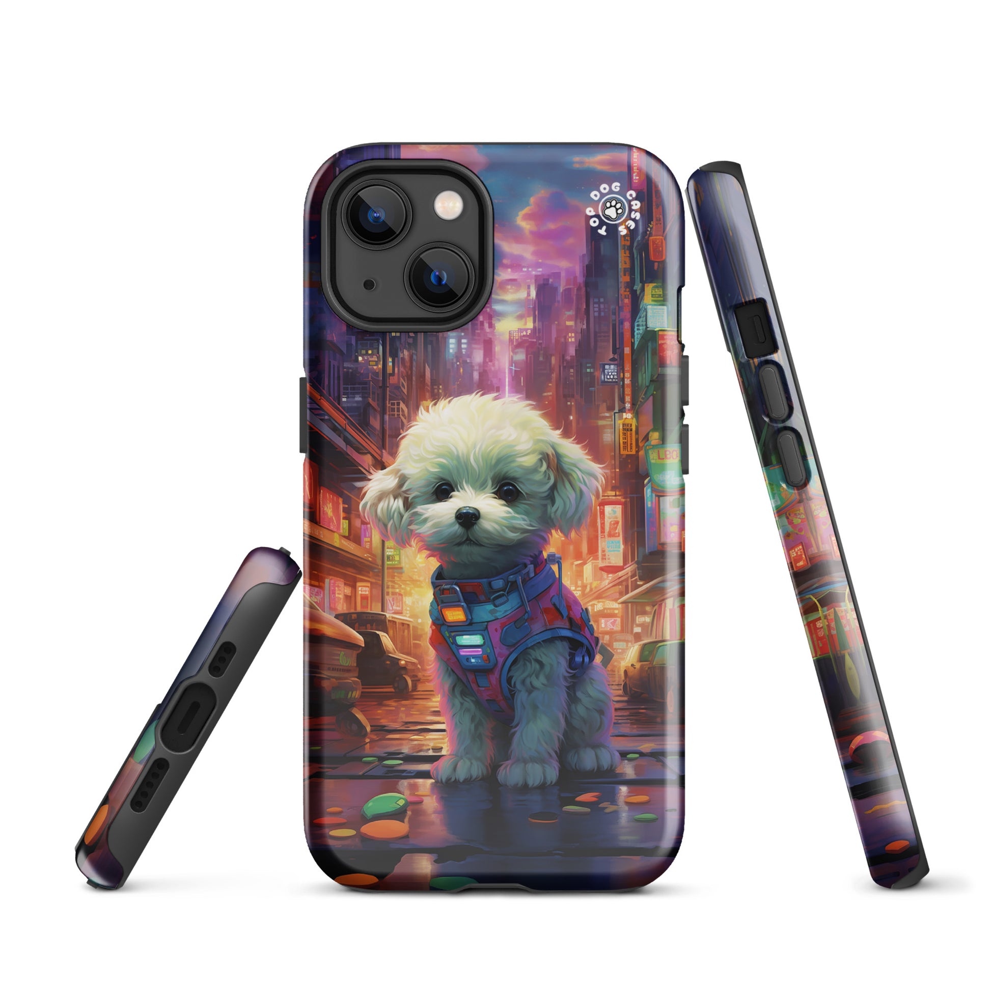 Toy Poodle in the City - iPhone 13 Case - Cute Phone Cases - Top Dog Cases - #CityDog, #CityDogs, #CuteDog, #CuteDogs, #CutePhoneCases, #DogPhoneCase, #dogs, #iPhone13, #iPhone13case, #iPhone13DogCase, #iPhone13Mini, #iPhone13Pro, #iPhone13ProMax, #iPhonecase, #iphonedogcase, #ToughCase, #ToyPoodle, #ToyPoodleCase