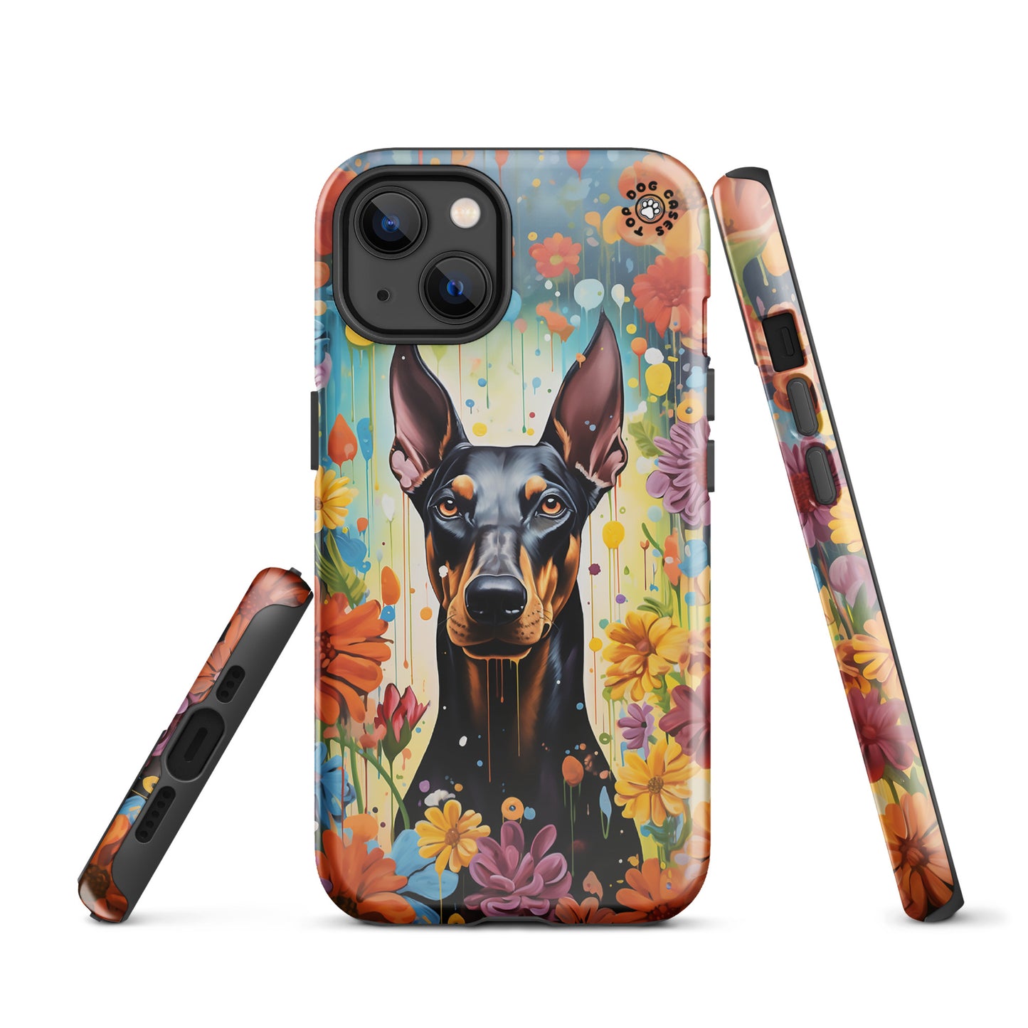 Doberman - iPhone Case - Aesthetic Phone Cases