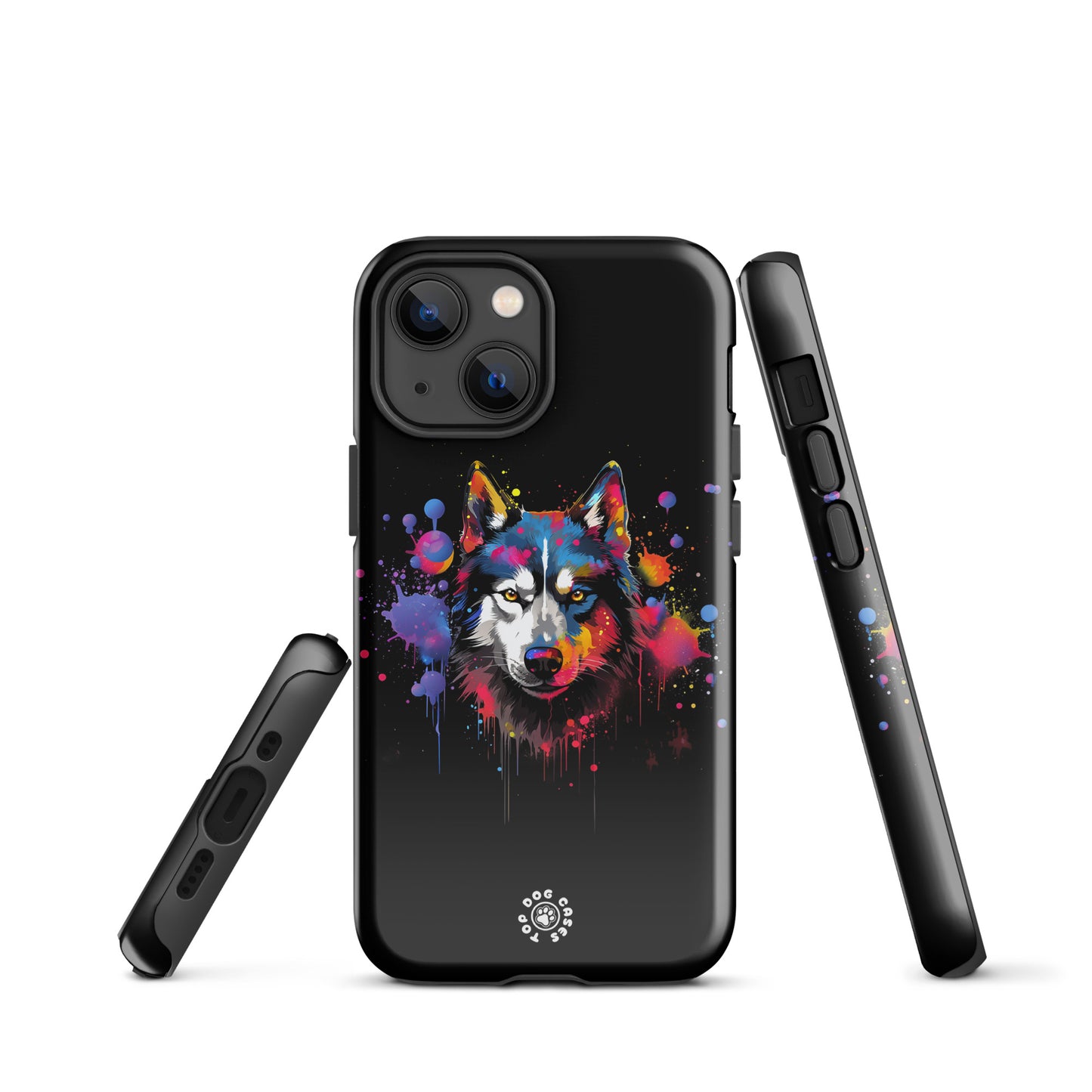 Siberian Husky - Colorful Phone Case - iPhone Case - Top Dog Cases - #ColorfulPhoneCases, #Husky, #iPhone, #iPhone11, #iphone11case, #iPhone12, #iPhone12case, #iPhone13, #iPhone13case, #iPhone13DogCase, #iPhone13Mini, #iPhone13Pro, #iPhone13ProMax, #iPhone14, #iPhone14case, #iPhone14DogCase, #iPhone14Plus, #iPhone14Pluscase, #iPhone14Pro, #iPhone14ProMax, #iPhone14ProMaxCase, #iPhone15, #iPhone15case, #iPhonecase, #iphonedogcase, #SiberianHusky