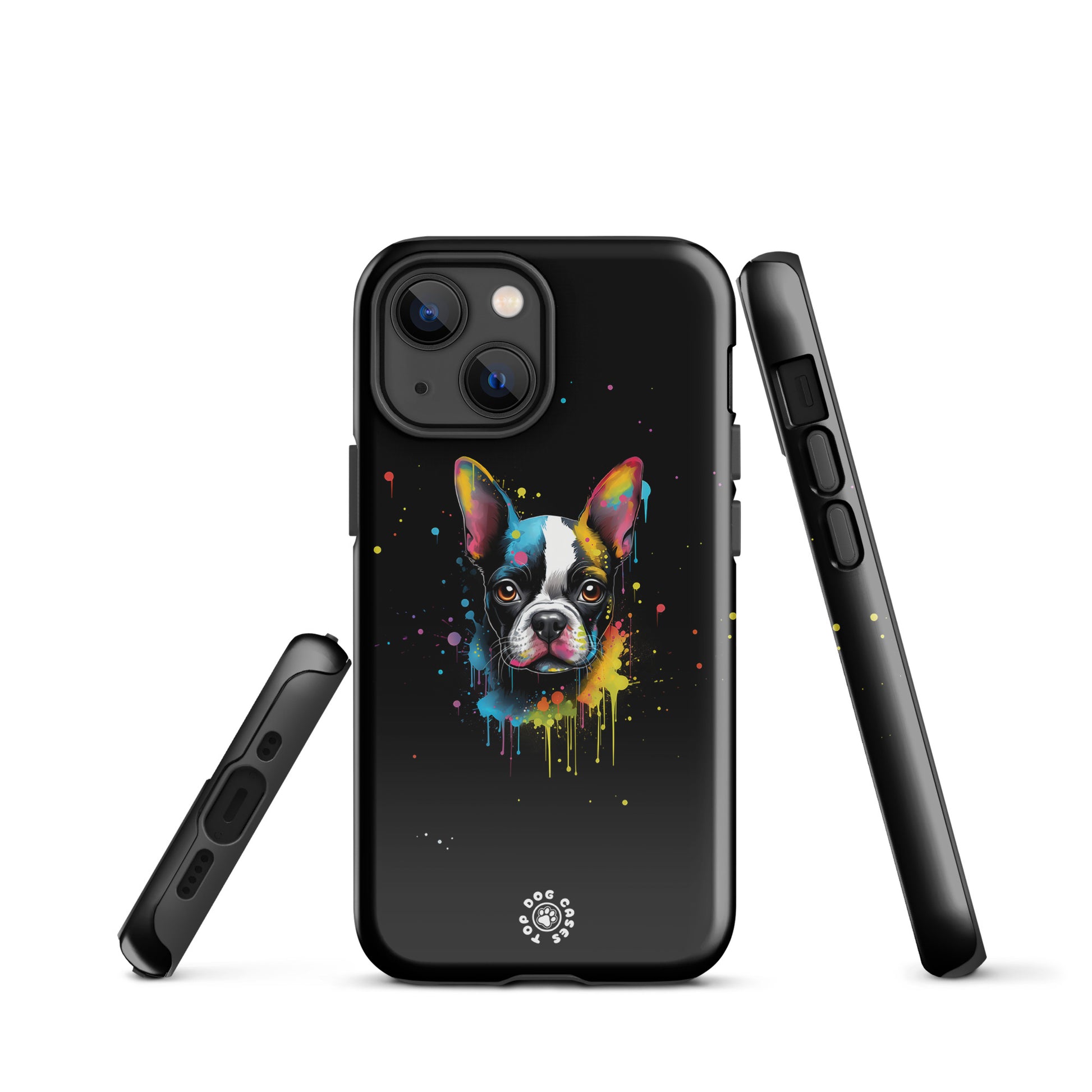Boston Terrier - Colorful Phone Case - iPhone Case - Top Dog Cases - #BostonTerrier, #ColorfulPhoneCases, #iPhone, #iPhone11, #iphone11case, #iPhone12, #iPhone12case, #iPhone13, #iPhone13case, #iPhone13DogCase, #iPhone13Mini, #iPhone13Pro, #iPhone13ProMax, #iPhone14, #iPhone14case, #iPhone14DogCase, #iPhone14Plus, #iPhone14Pluscase, #iPhone14Pro, #iPhone14ProMax, #iPhone14ProMaxCase, #iPhone15, #iPhone15case, #iPhonecase, #iphonedogcase