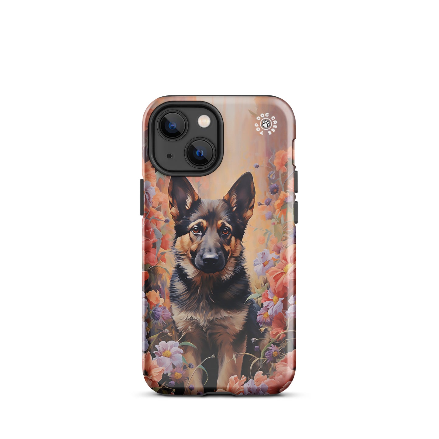 German Shepherd - iPhone 13 Case - Aesthetic Phone Cases - Top Dog Cases - #CuteDog, #CuteDogs, #dogs, #DogsAndFlowers, #Flowers, #German Shepherd, #GermanShepherd, #GermanShepherdCase, #iPhone, #iPhone13, #iPhone13case, #iPhone13DogCase, #iPhone13Mini, #iPhone13Pro, #iPhone13ProMax