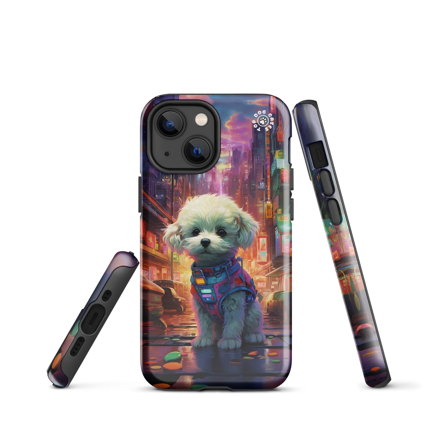 Toy Poodle in the City - iPhone 13 Case - Cute Phone Cases - Top Dog Cases - #CityDog, #CityDogs, #CuteDog, #CuteDogs, #CutePhoneCases, #DogPhoneCase, #dogs, #iPhone13, #iPhone13case, #iPhone13DogCase, #iPhone13Mini, #iPhone13Pro, #iPhone13ProMax, #iPhonecase, #iphonedogcase, #ToughCase, #ToyPoodle, #ToyPoodleCase