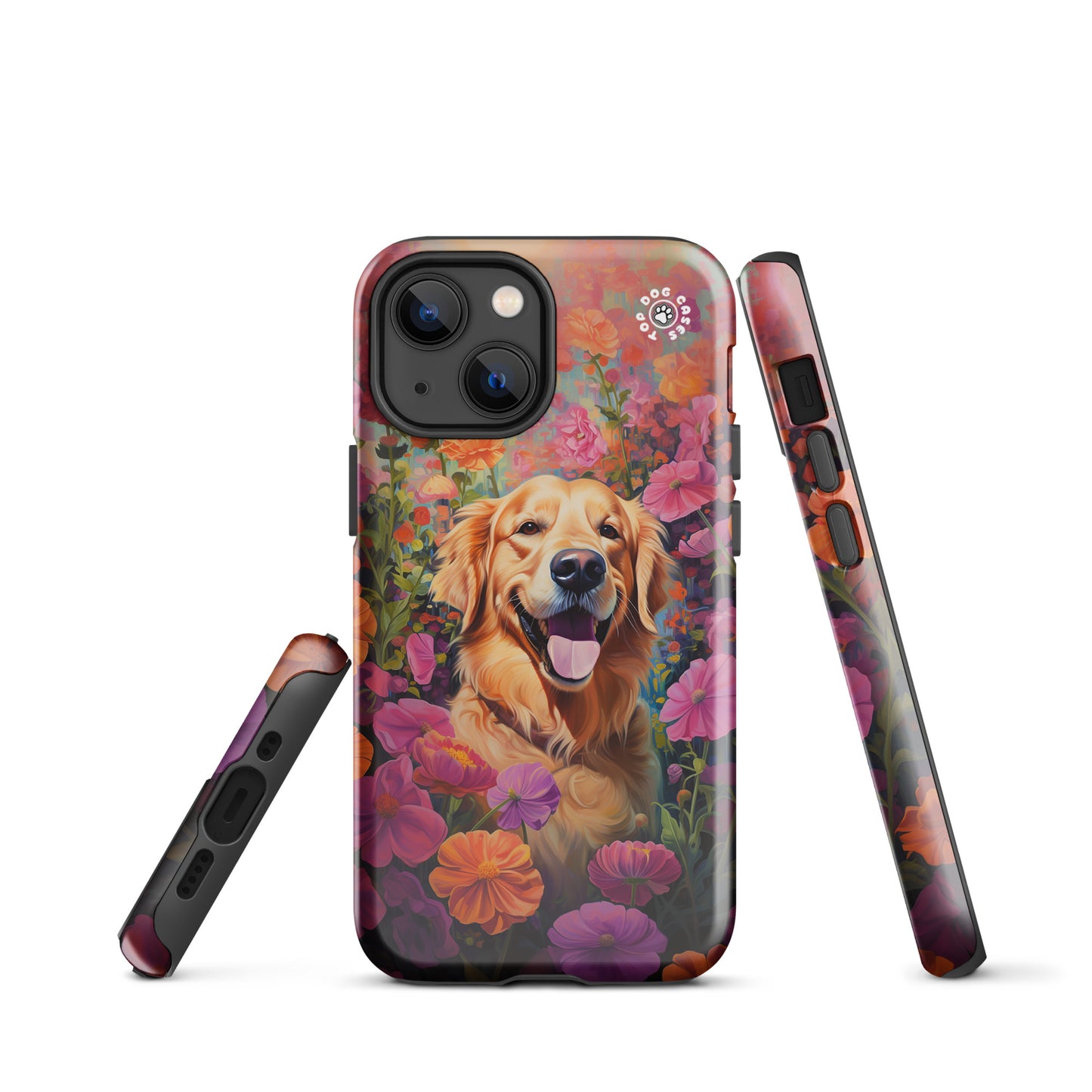 Happy Golden Retriever - iPhone Case - Aesthetic Phone Cases - Top Dog Cases - #CuteDog, #CuteDogs, #DogsAndFlowers, #Golden Retriever, #GoldenRetrieverCase, #HappyDog, #iPhone, #iPhone11, #iphone11case, #iPhone12, #iPhone12case, #iPhone13, #iPhone13case, #iPhone13DogCase, #iPhone13Mini, #iPhone13Pro, #iPhone13ProMax, #iPhone14, #iPhone14case, #iPhone14DogCase, #iPhone14Plus, #iPhone14Pluscase, #iPhone14Pro, #iPhone14ProMax, #iPhone14ProMaxCase, #iPhone15, #iPhone15case, #iPhonecase, #iphonedogcase