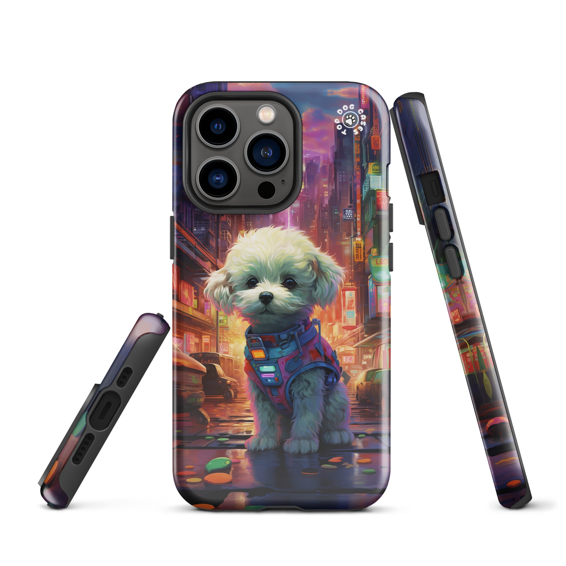 Toy Poodle in the City - iPhone 13 Case - Cute Phone Cases - Top Dog Cases - #CityDog, #CityDogs, #CuteDog, #CuteDogs, #CutePhoneCases, #DogPhoneCase, #dogs, #iPhone13, #iPhone13case, #iPhone13DogCase, #iPhone13Mini, #iPhone13Pro, #iPhone13ProMax, #iPhonecase, #iphonedogcase, #ToughCase, #ToyPoodle, #ToyPoodleCase