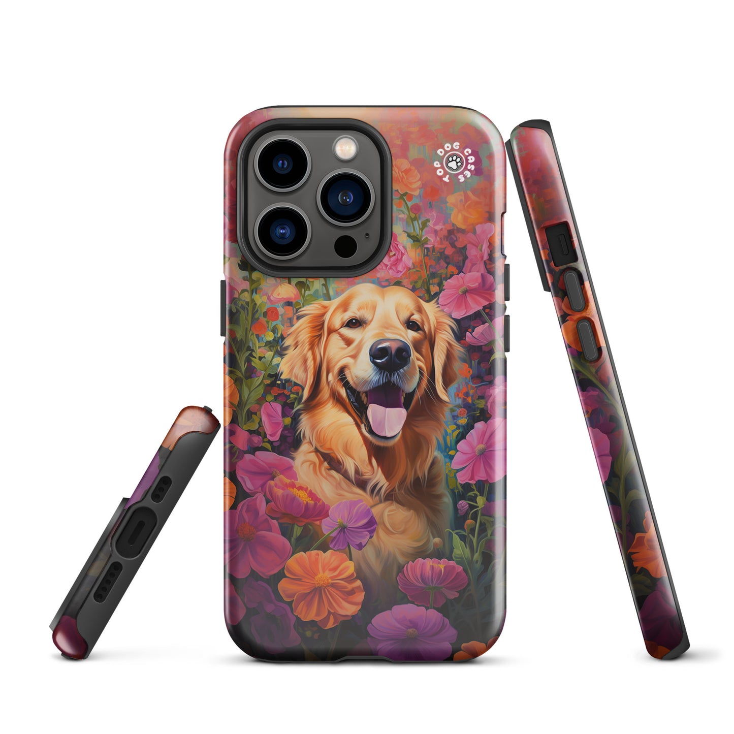 Happy Golden Retriever - iPhone Case - Aesthetic Phone Cases - Top Dog Cases - #CuteDog, #CuteDogs, #DogsAndFlowers, #Golden Retriever, #GoldenRetrieverCase, #HappyDog, #iPhone, #iPhone11, #iphone11case, #iPhone12, #iPhone12case, #iPhone13, #iPhone13case, #iPhone13DogCase, #iPhone13Mini, #iPhone13Pro, #iPhone13ProMax, #iPhone14, #iPhone14case, #iPhone14DogCase, #iPhone14Plus, #iPhone14Pluscase, #iPhone14Pro, #iPhone14ProMax, #iPhone14ProMaxCase, #iPhone15, #iPhone15case, #iPhonecase, #iphonedogcase