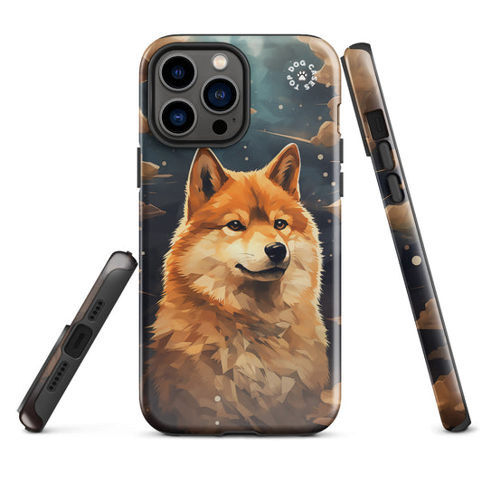 Akita Tough Case for iPhone 13 - Top Dog Cases - #Akita, #AkitaiPhone13Case, #CuteDog, #DogPhoneCase, #iPhone13, #iPhone13case, #iPhone13DogCase, #iPhone13Mini, #iPhone13Pro, #iPhone13ProMax