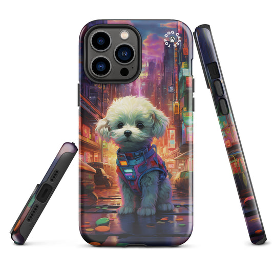 Cute Phone Cases for iPhone 13 - Toy Poodle in the City - Top Dog Cases - #CityDog, #CityDogs, #CuteDog, #CuteDogs, #CutePhoneCases, #DogPhoneCase, #dogs, #iPhone13, #iPhone13case, #iPhone13DogCase, #iPhone13Mini, #iPhone13Pro, #iPhone13ProMax, #iPhonecase, #iphonedogcase, #ToughCase, #ToyPoodle, #ToyPoodleCase