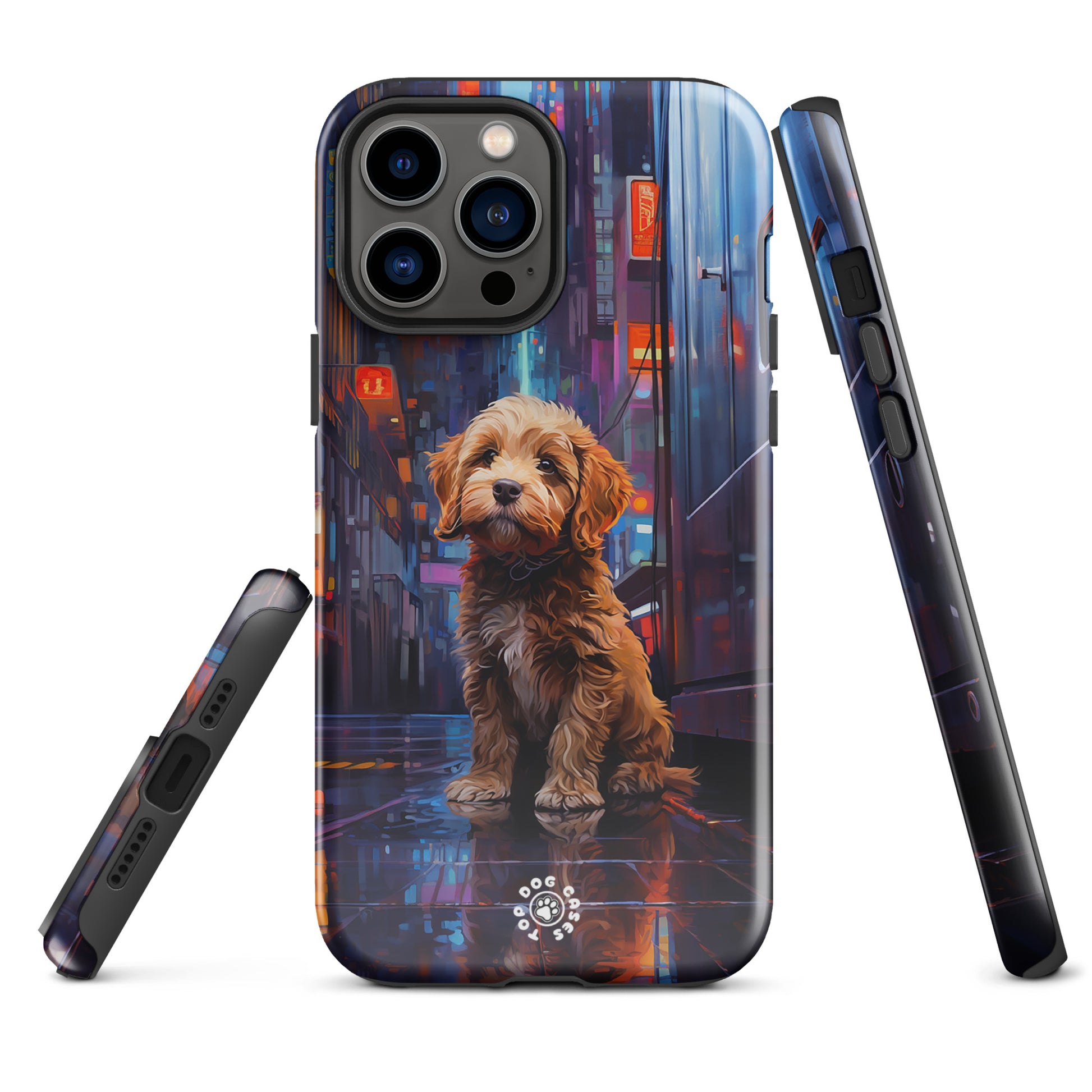 Goldendoodle in the City - iPhone Case - Cute Phone Cases - Top Dog Cases - #CuteDog, #CuteDogs, #Goldendoodle, #iPhone, #iPhone11, #iphone11case, #iPhone12, #iPhone12case, #iPhone13, #iPhone13case, #iPhone13DogCase, #iPhone13Mini, #iPhone13Pro, #iPhone13ProMax, #iPhone14, #iPhone14case, #iPhone14DogCase, #iPhone14Plus, #iPhone14Pluscase, #iPhone14Pro, #iPhone14ProMax, #iPhone14ProMaxCase, #iPhone15, #iPhone15case, #iPhonecase, #iphonedogcase, #MiniGoldendoodle, #MiniGoldendoodleCase