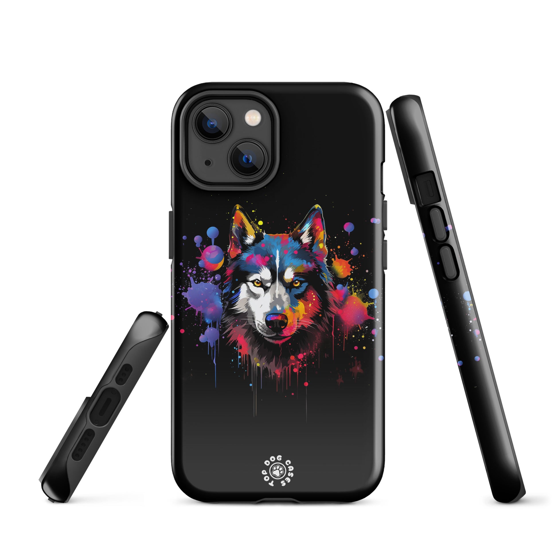 Siberian Husky - Colorful Phone Case - iPhone Case - Top Dog Cases - #ColorfulPhoneCases, #Husky, #iPhone, #iPhone11, #iphone11case, #iPhone12, #iPhone12case, #iPhone13, #iPhone13case, #iPhone13DogCase, #iPhone13Mini, #iPhone13Pro, #iPhone13ProMax, #iPhone14, #iPhone14case, #iPhone14DogCase, #iPhone14Plus, #iPhone14Pluscase, #iPhone14Pro, #iPhone14ProMax, #iPhone14ProMaxCase, #iPhone15, #iPhone15case, #iPhonecase, #iphonedogcase, #SiberianHusky