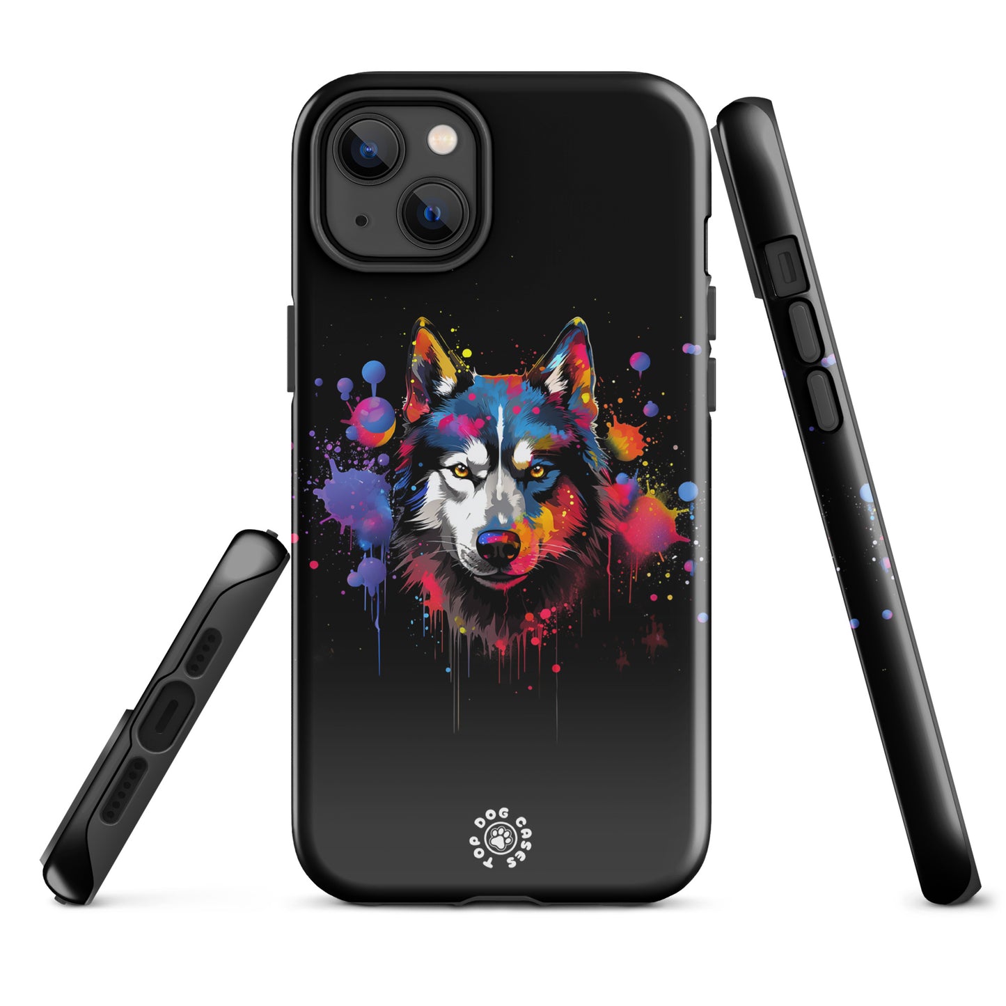 Siberian Husky - Colorful Phone Case - iPhone Case - Top Dog Cases - #ColorfulPhoneCases, #Husky, #iPhone, #iPhone11, #iphone11case, #iPhone12, #iPhone12case, #iPhone13, #iPhone13case, #iPhone13DogCase, #iPhone13Mini, #iPhone13Pro, #iPhone13ProMax, #iPhone14, #iPhone14case, #iPhone14DogCase, #iPhone14Plus, #iPhone14Pluscase, #iPhone14Pro, #iPhone14ProMax, #iPhone14ProMaxCase, #iPhone15, #iPhone15case, #iPhonecase, #iphonedogcase, #SiberianHusky