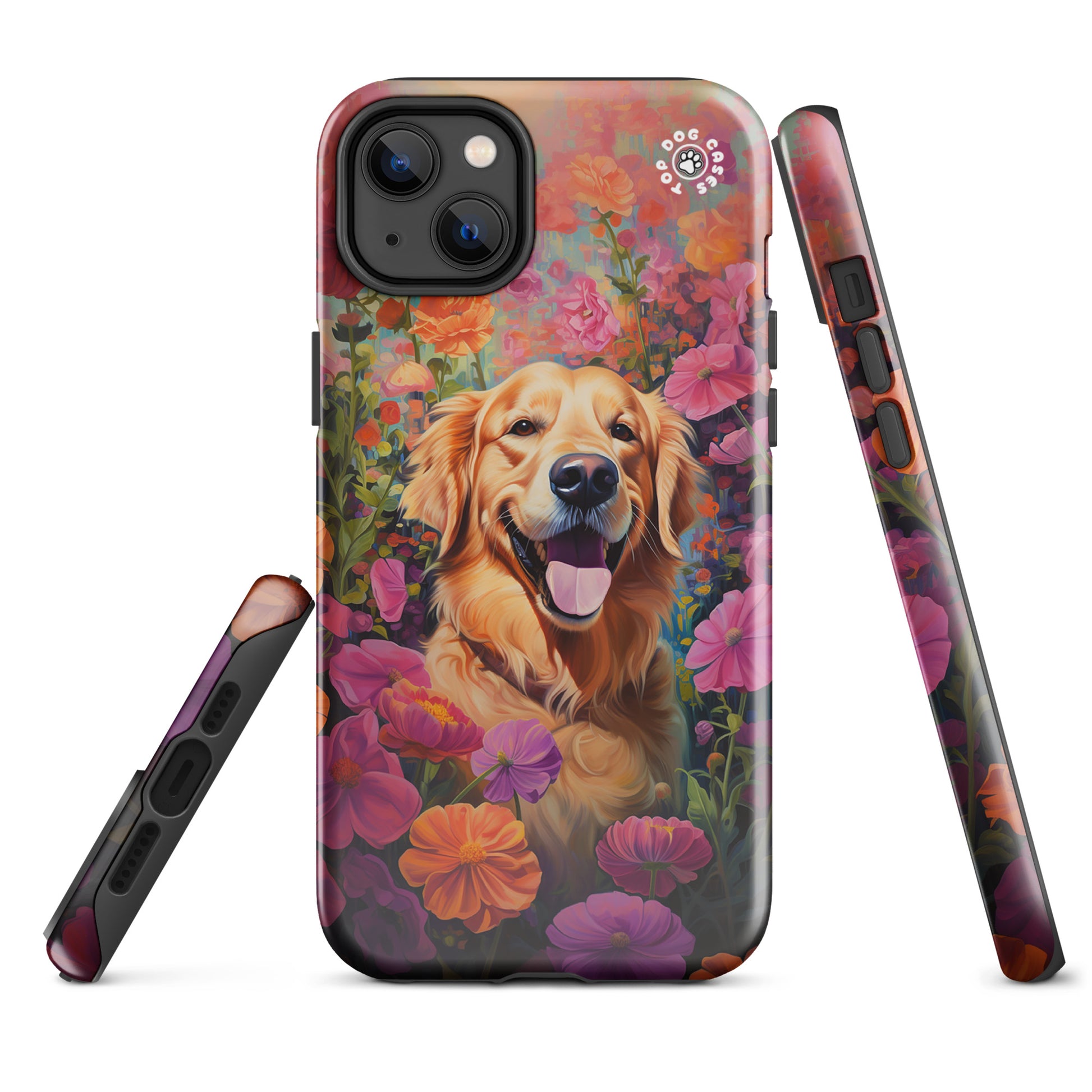 Happy Golden Retriever - iPhone Case - Aesthetic Phone Cases - Top Dog Cases - #CuteDog, #CuteDogs, #DogsAndFlowers, #Golden Retriever, #GoldenRetrieverCase, #HappyDog, #iPhone, #iPhone11, #iphone11case, #iPhone12, #iPhone12case, #iPhone13, #iPhone13case, #iPhone13DogCase, #iPhone13Mini, #iPhone13Pro, #iPhone13ProMax, #iPhone14, #iPhone14case, #iPhone14DogCase, #iPhone14Plus, #iPhone14Pluscase, #iPhone14Pro, #iPhone14ProMax, #iPhone14ProMaxCase, #iPhone15, #iPhone15case, #iPhonecase, #iphonedogcase