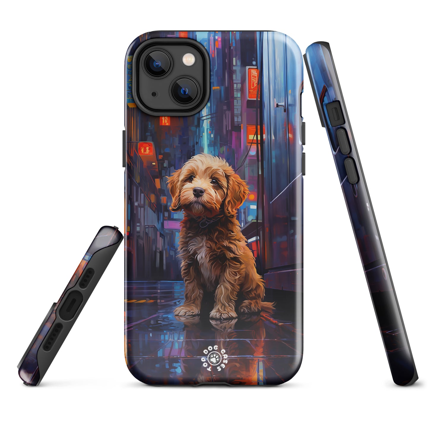 Goldendoodle in the City - iPhone Case - Cute Phone Cases - Top Dog Cases - #CuteDog, #CuteDogs, #Goldendoodle, #iPhone, #iPhone11, #iphone11case, #iPhone12, #iPhone12case, #iPhone13, #iPhone13case, #iPhone13DogCase, #iPhone13Mini, #iPhone13Pro, #iPhone13ProMax, #iPhone14, #iPhone14case, #iPhone14DogCase, #iPhone14Plus, #iPhone14Pluscase, #iPhone14Pro, #iPhone14ProMax, #iPhone14ProMaxCase, #iPhone15, #iPhone15case, #iPhonecase, #iphonedogcase, #MiniGoldendoodle, #MiniGoldendoodleCase