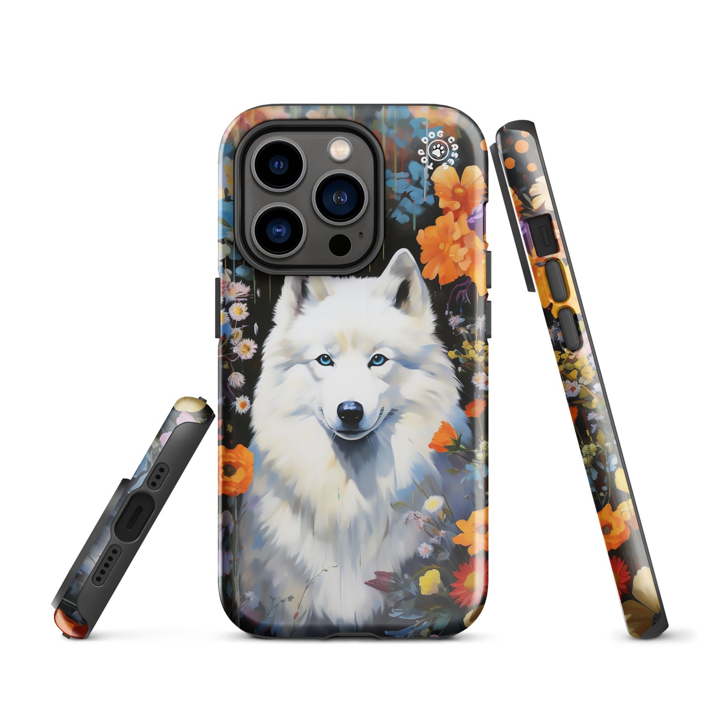 White Siberian Husky - iPhone Case - Aesthetic Phone Cases - Top Dog Cases - #CuteDog, #CuteDogs, #Flowers, #Husky, #iPhone, #iPhone11, #iphone11case, #iPhone12, #iPhone12case, #iPhone13, #iPhone13case, #iPhone13DogCase, #iPhone13Mini, #iPhone13Pro, #iPhone13ProMax, #iPhone14, #iPhone14case, #iPhone14DogCase, #iPhone14Plus, #iPhone14Pluscase, #iPhone14Pro, #iPhone14ProMax, #iPhone14ProMaxCase, #iPhone15, #iPhone15case, #iPhonecase, #iphonedogcase, #Siberian Husky, #White Siberian Husky, DogsandFlowers